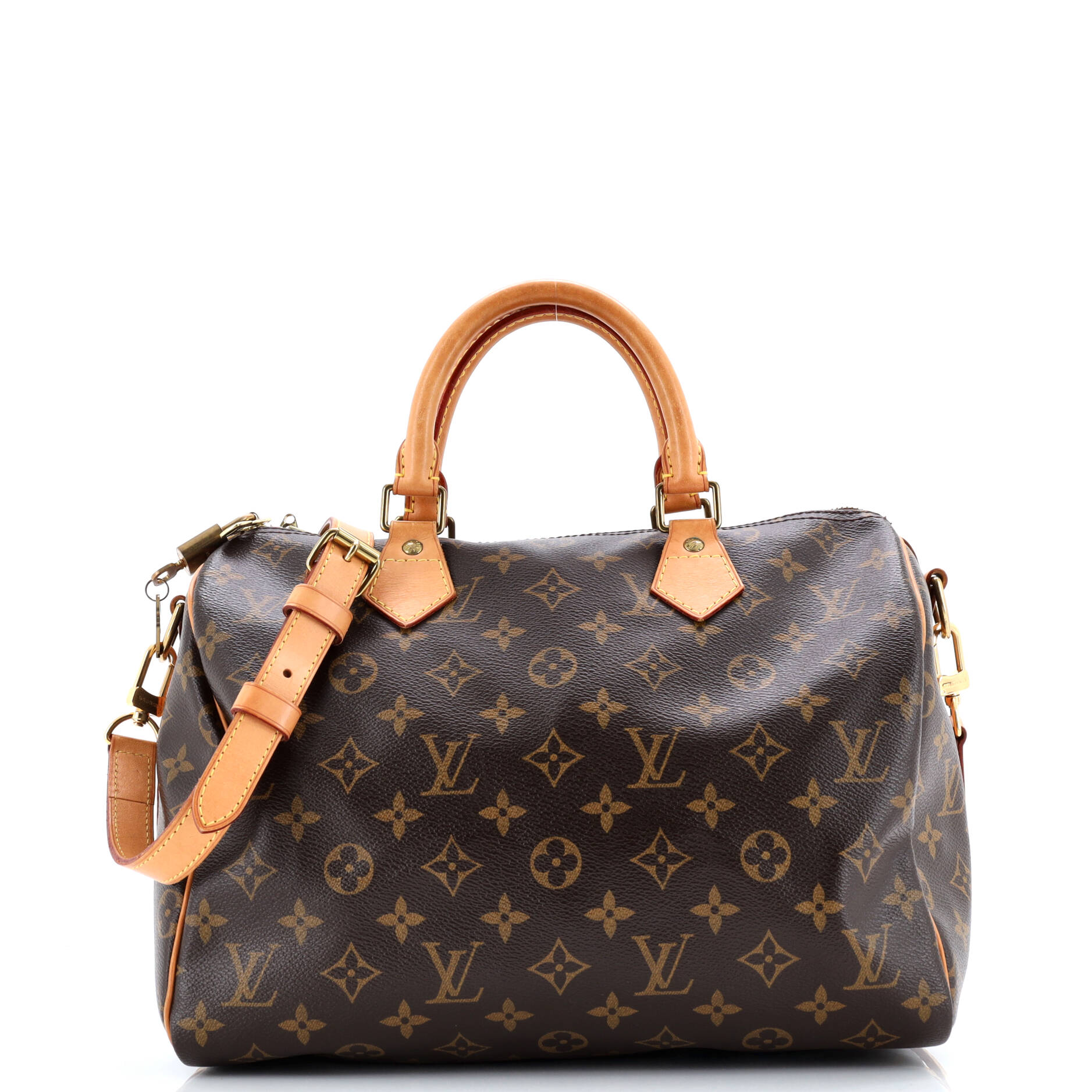 Speedy Bandouliere Bag Monogram Canvas 30