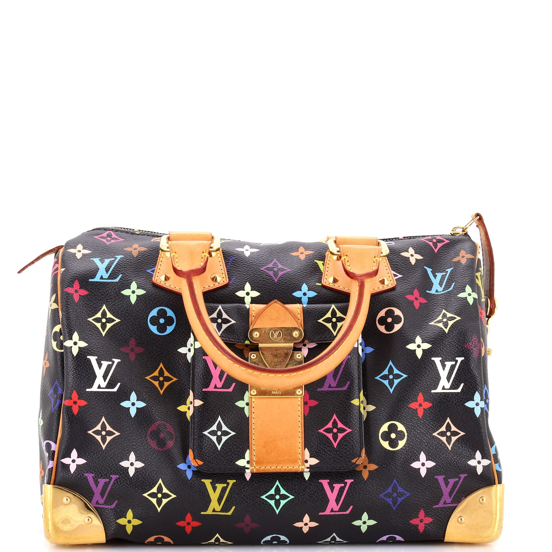 Speedy Handbag Monogram Multicolor 30