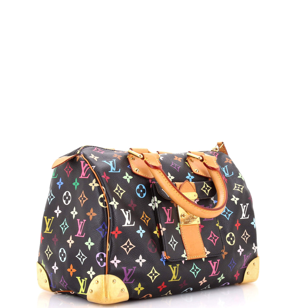 Speedy Handbag Monogram Multicolor 30
