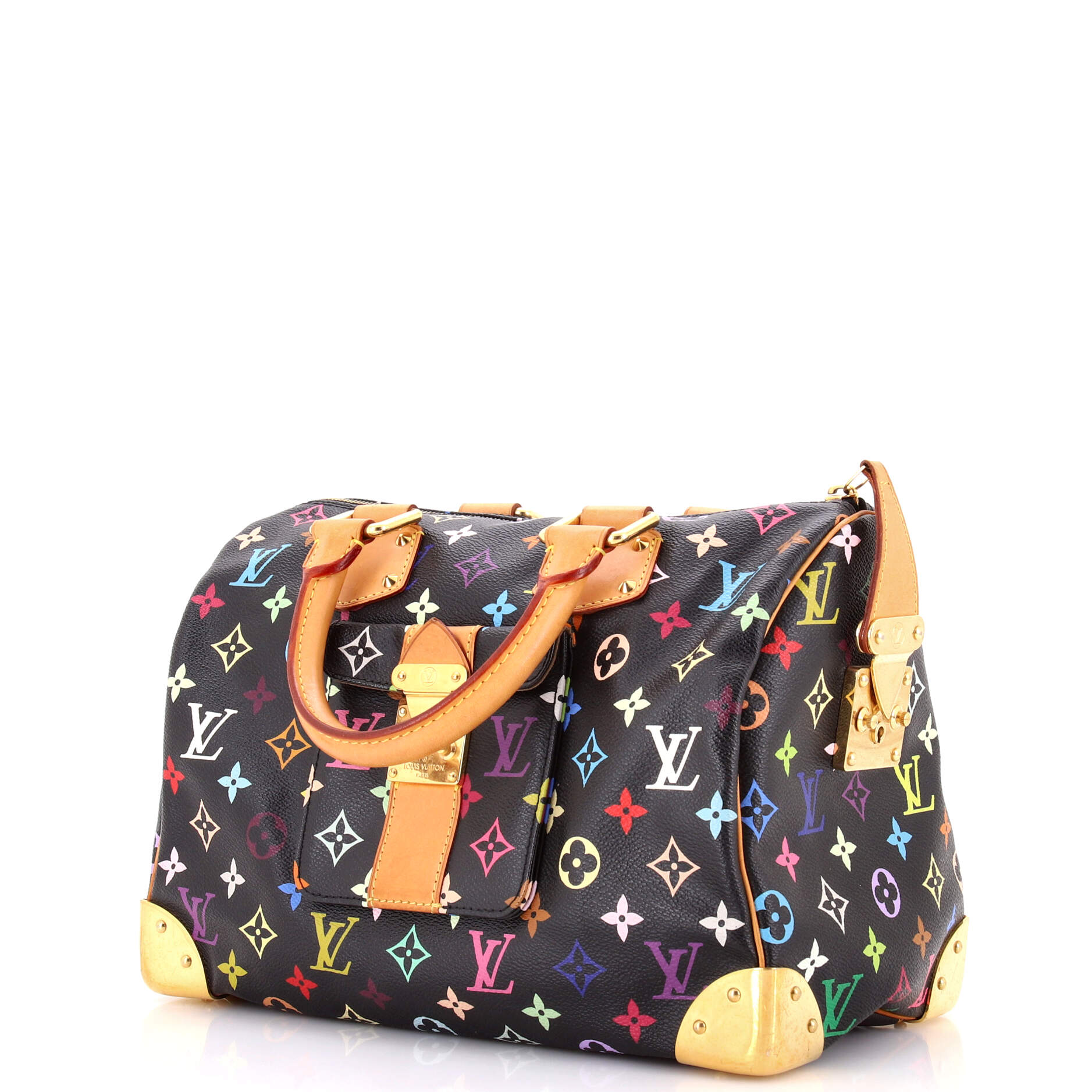 Speedy Handbag Monogram Multicolor 30