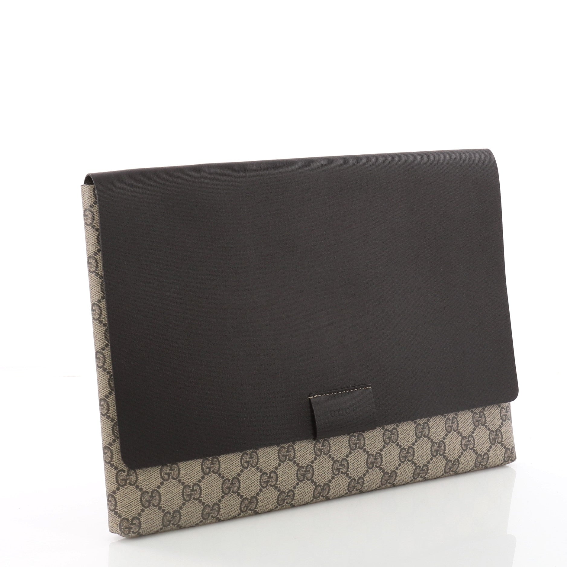 Envelope Clutch GG Canvas and Leather Large