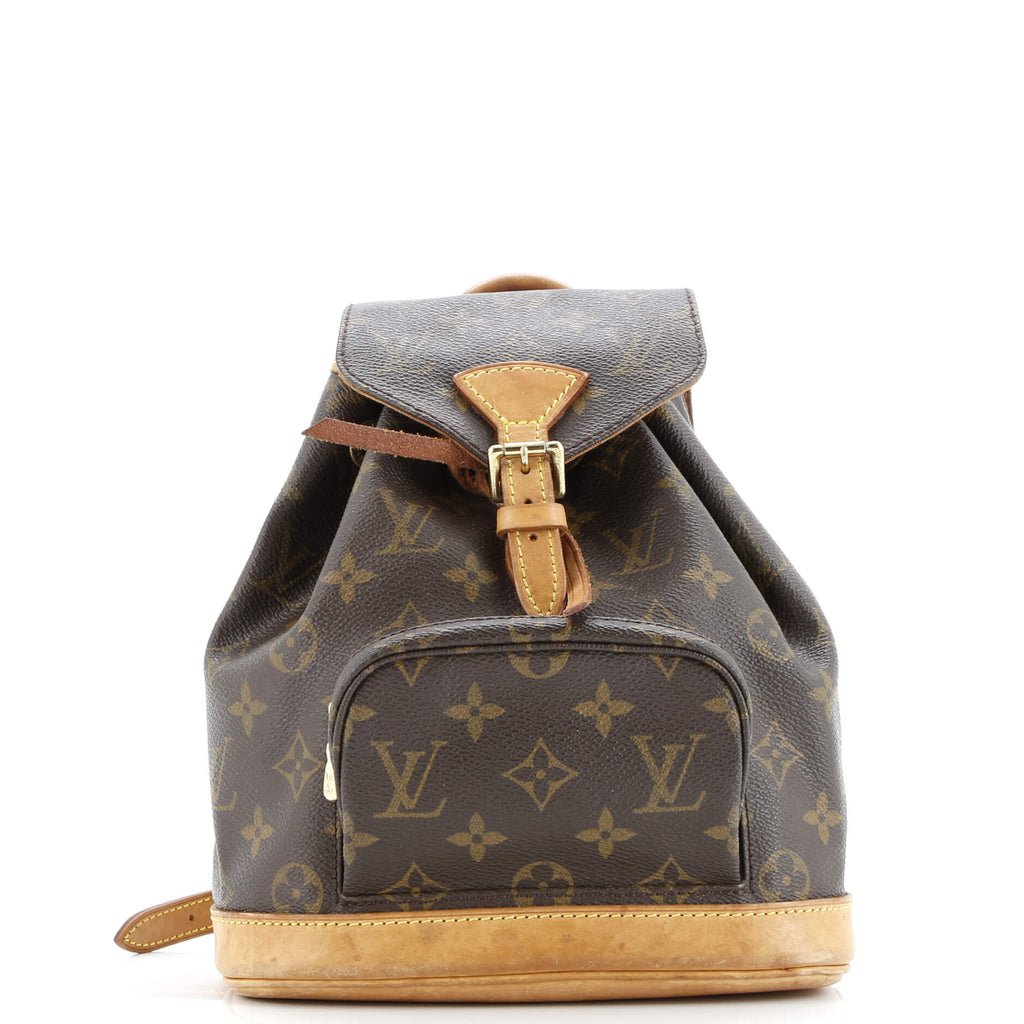 Vintage Montsouris Backpack Monogram Canvas PM