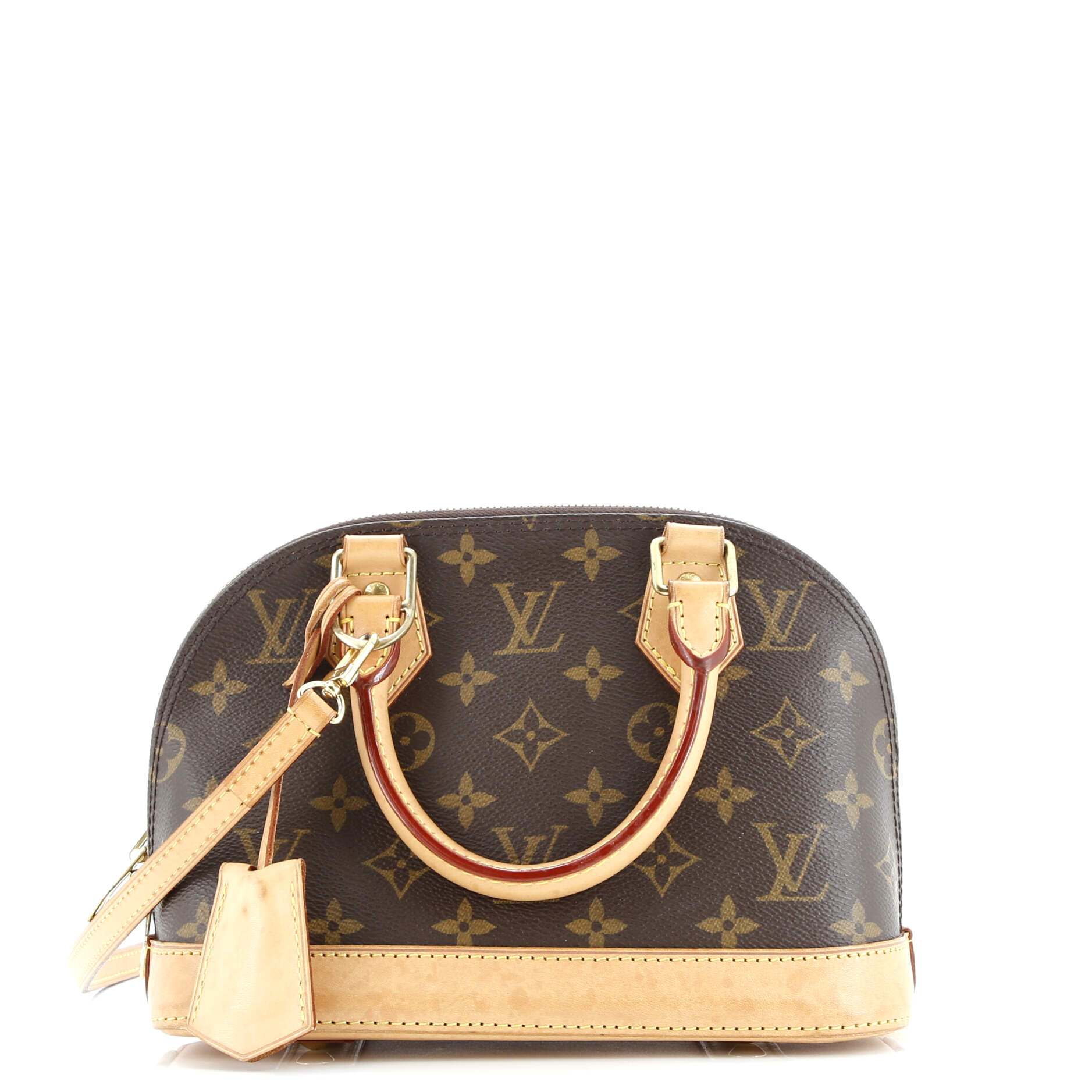 Alma Handbag Monogram Canvas BB