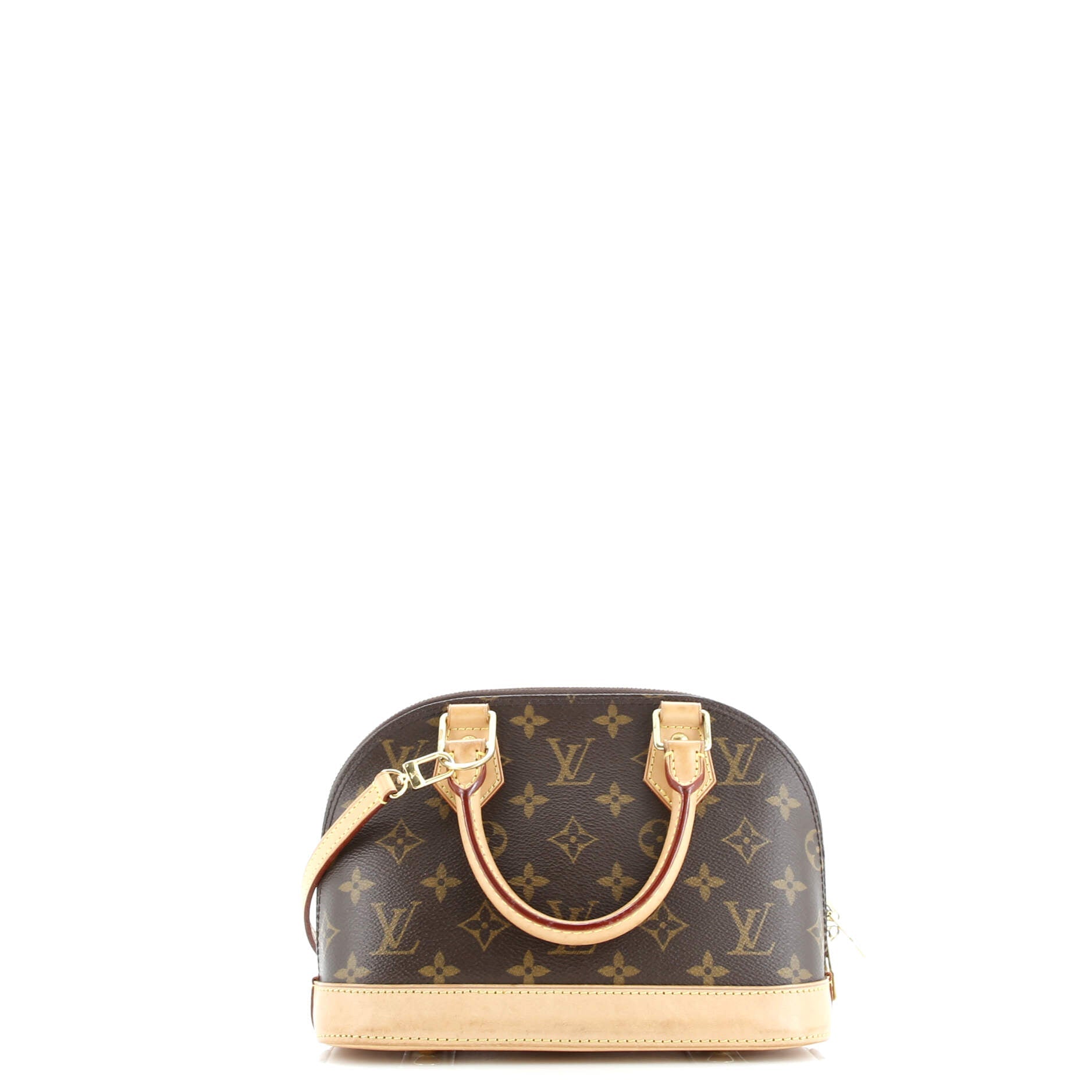 Alma Handbag Monogram Canvas BB
