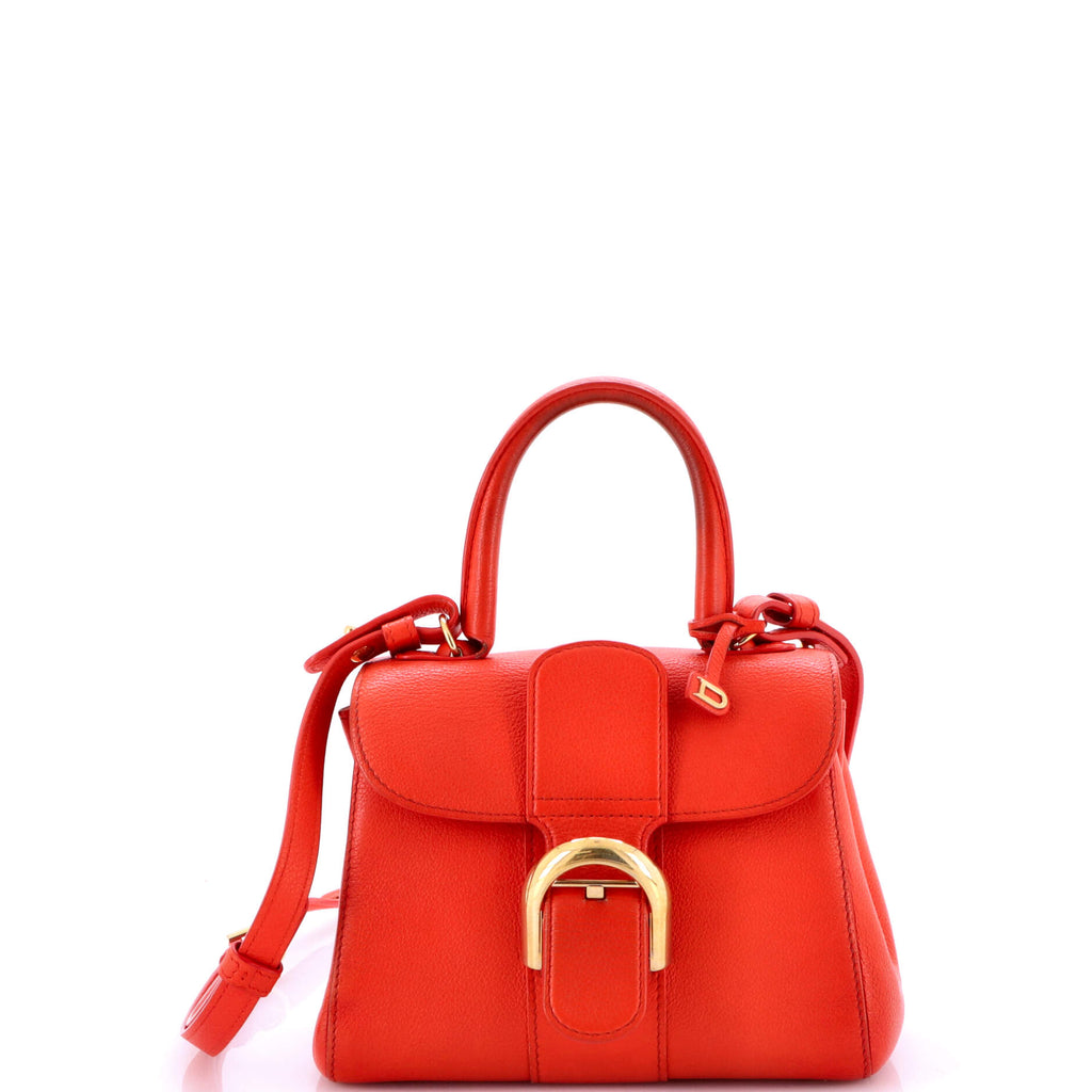 Brillant Top Handle Bag Leather Mini
