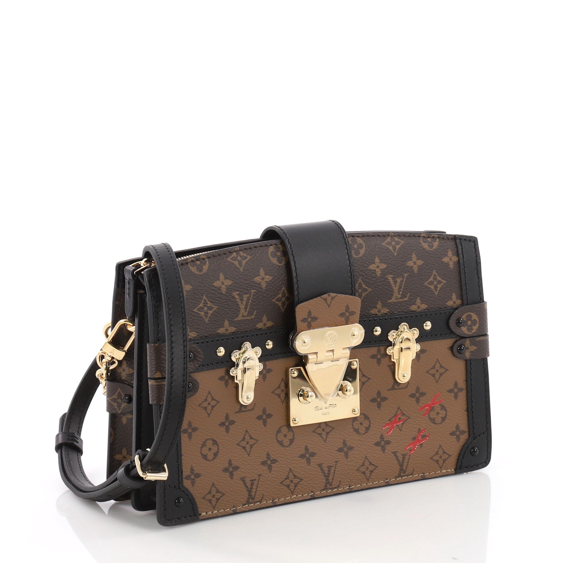 Trunk Clutch Reverse Monogram Canvas