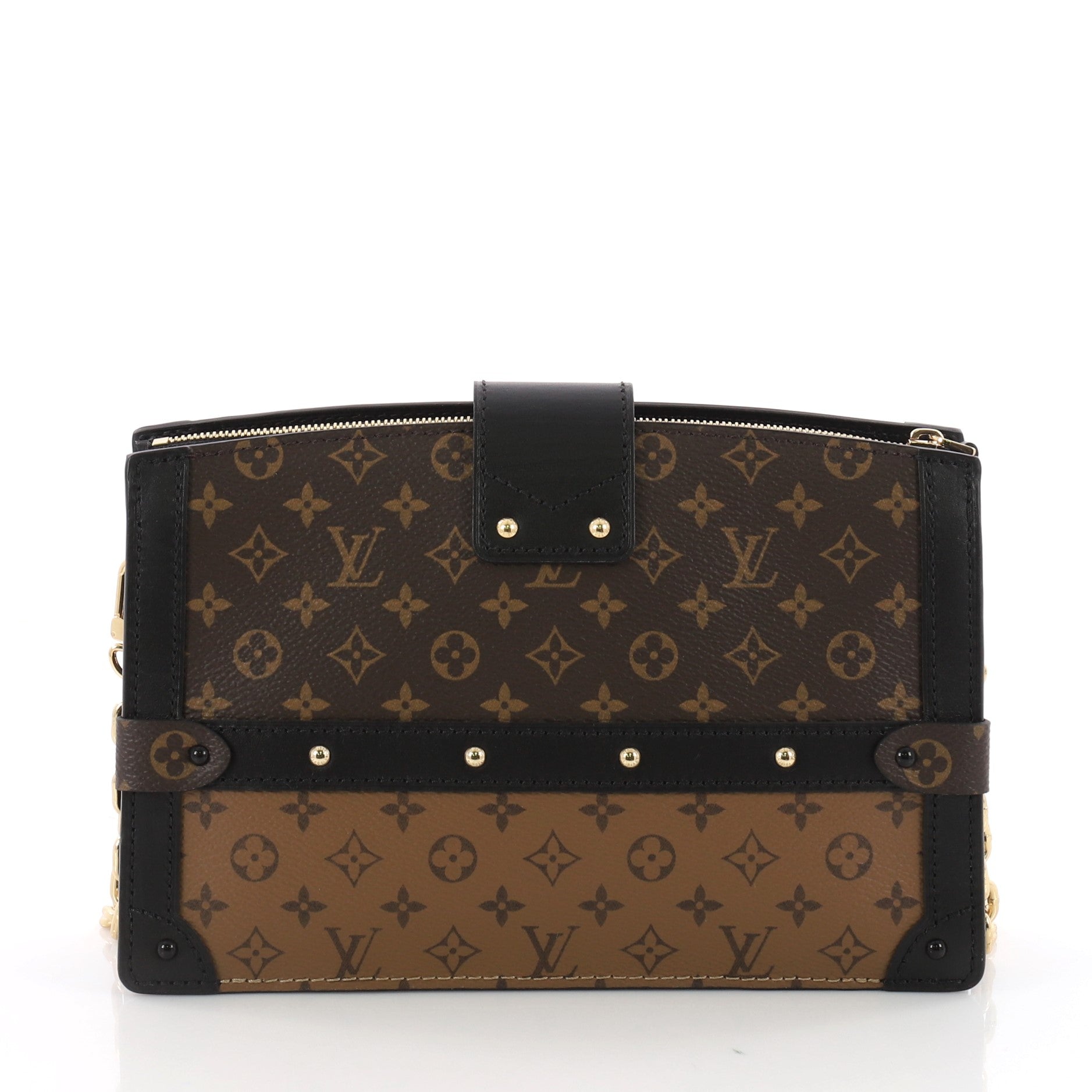 Trunk Clutch Reverse Monogram Canvas