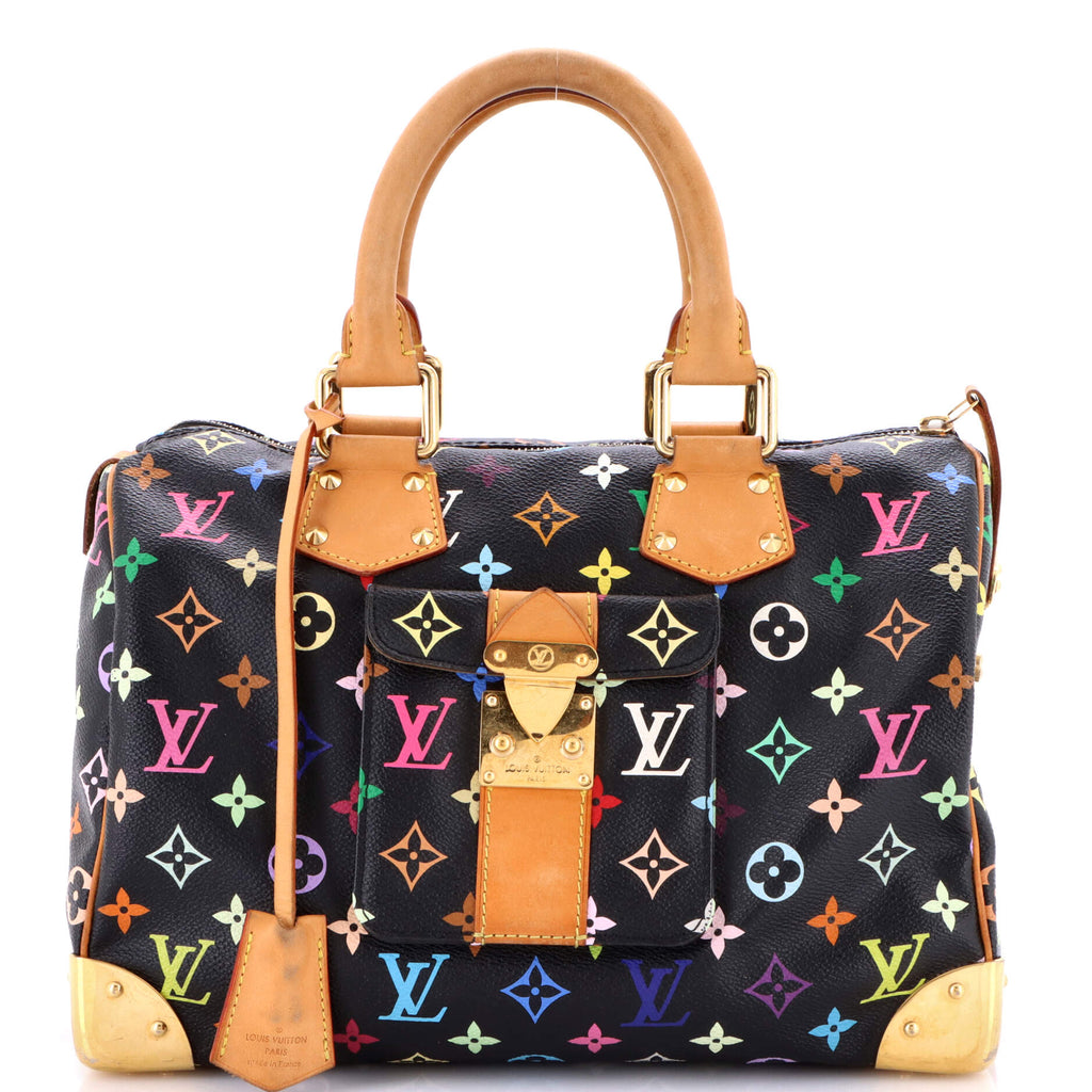 Speedy Handbag Monogram Multicolor 30