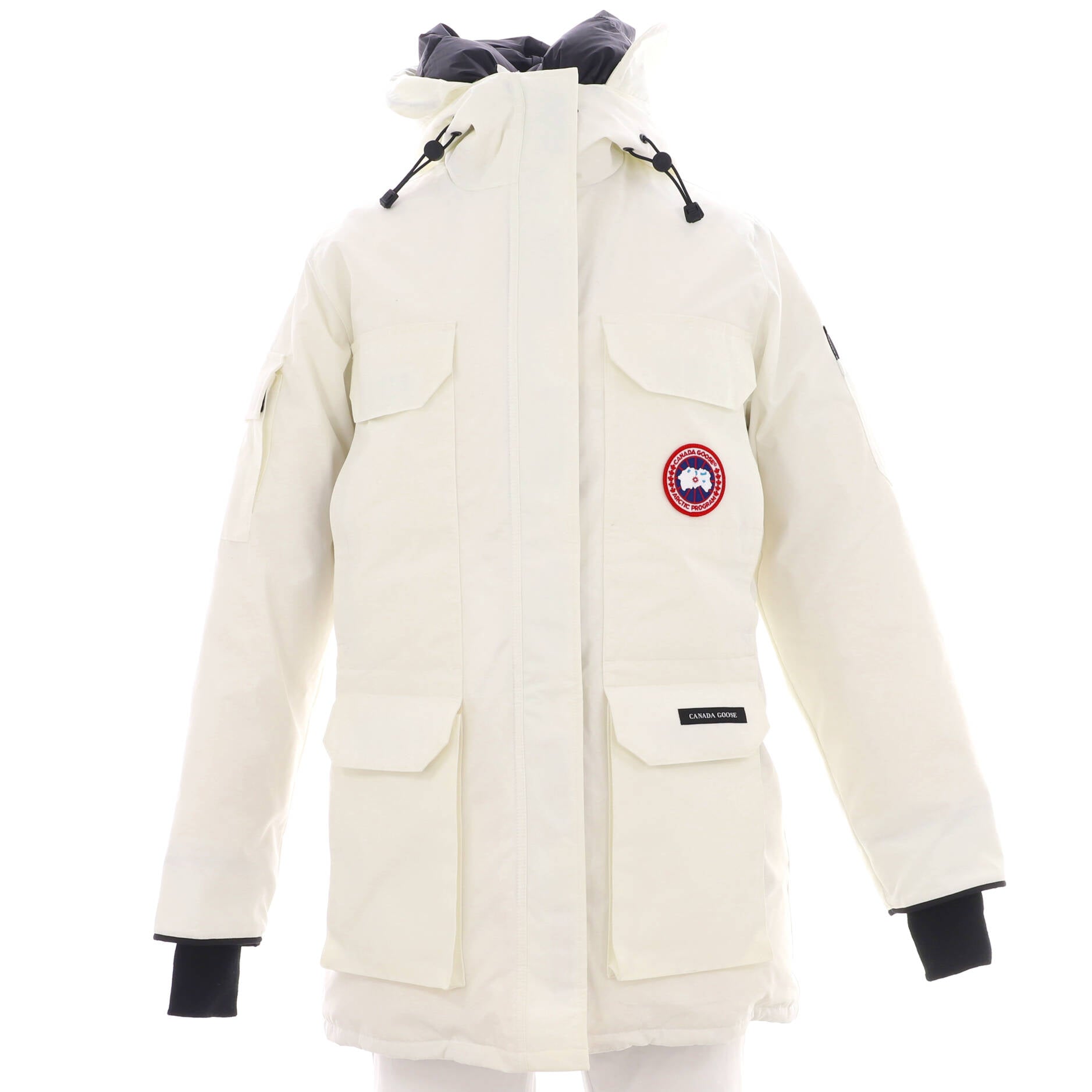 Women's Expedition Parka Polyester Blend with Down and Fur