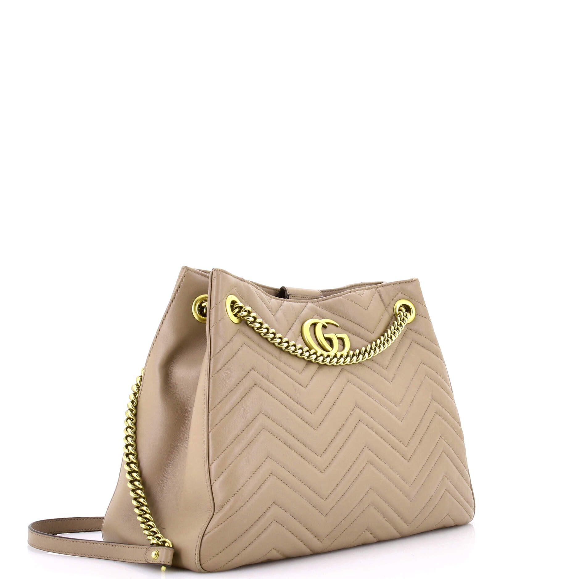GG Marmont Chain Shoulder Bag Matelasse Leather