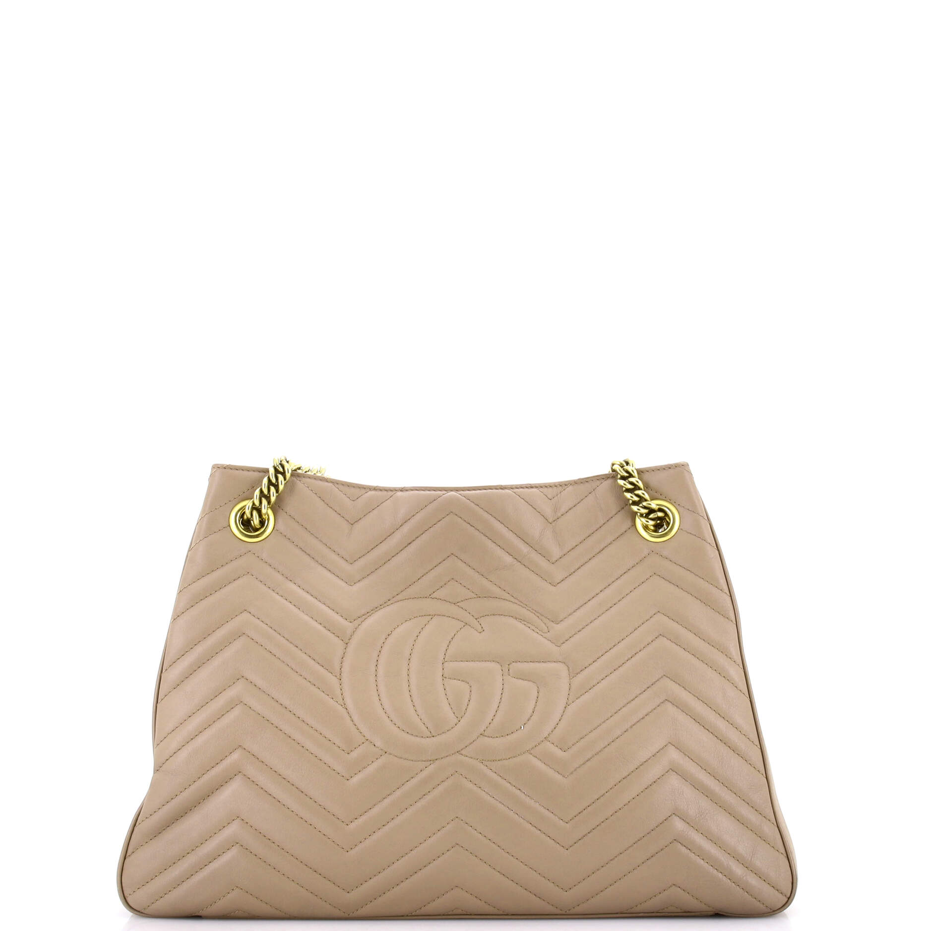 GG Marmont Chain Shoulder Bag Matelasse Leather