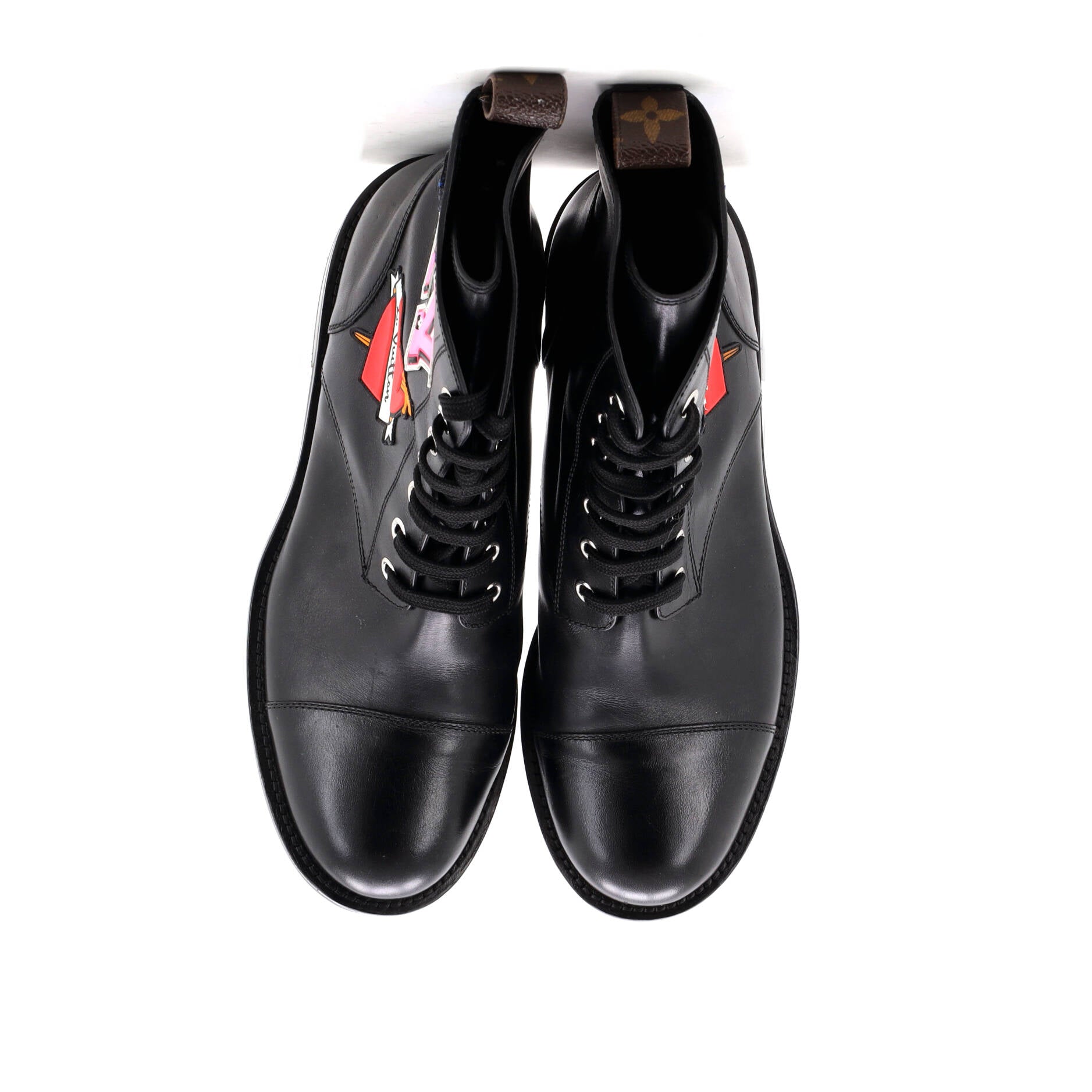 Women's Monogram Territory Flat High Ranger Boots Leather