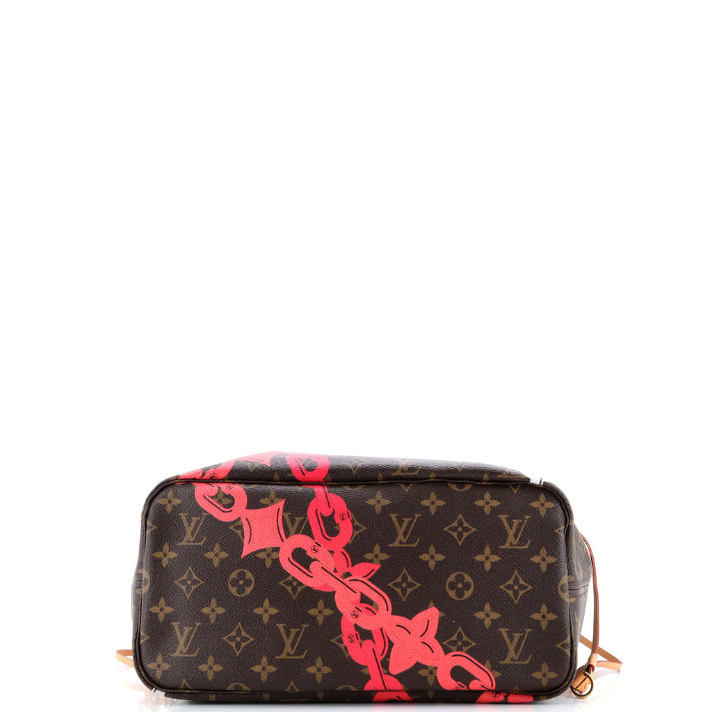 Neverfull NM Tote Limited Edition Bay Monogram Canvas MM