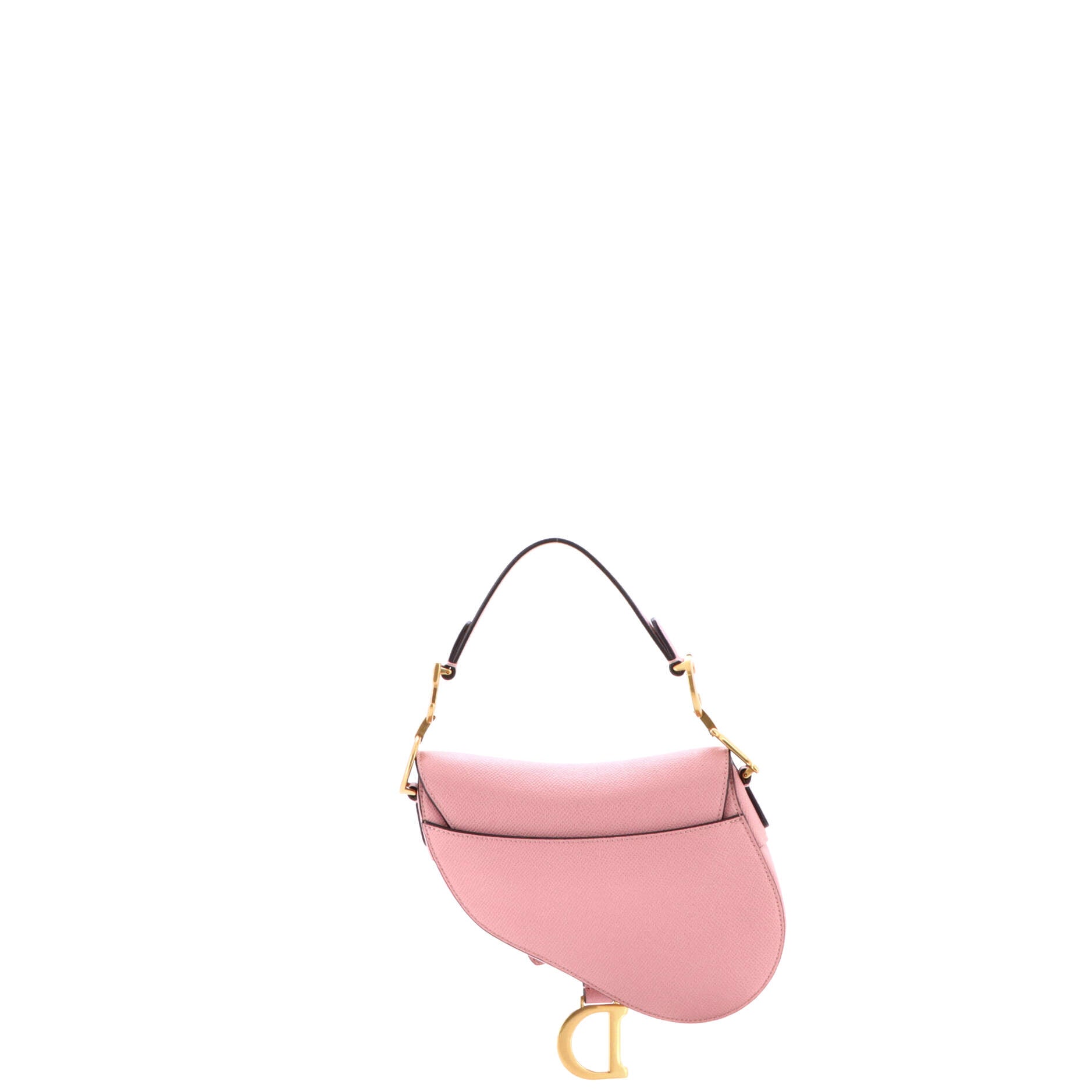 Saddle Handbag Leather Mini