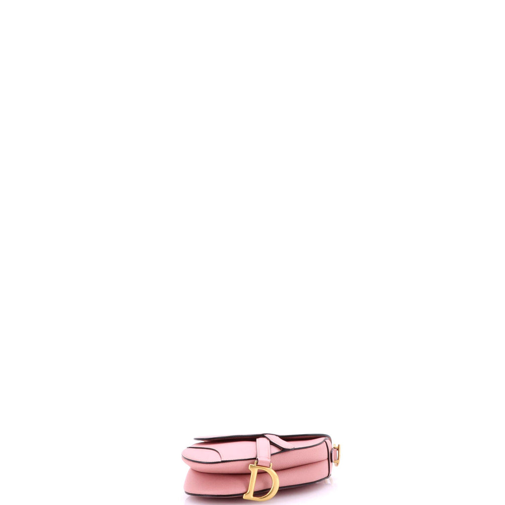 Saddle Handbag Leather Mini