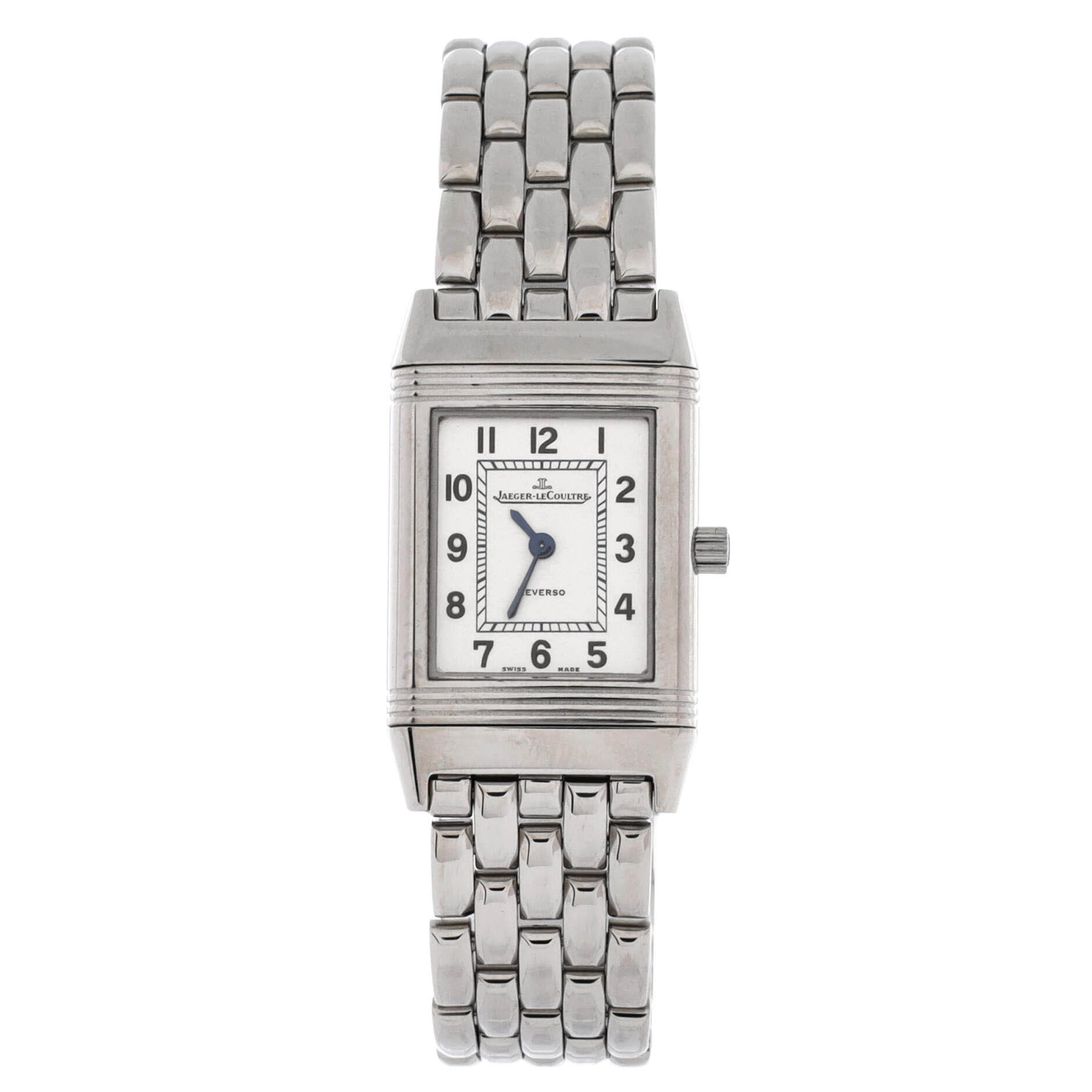 Reverso Classic Quartz Watch Stainless Steel 20