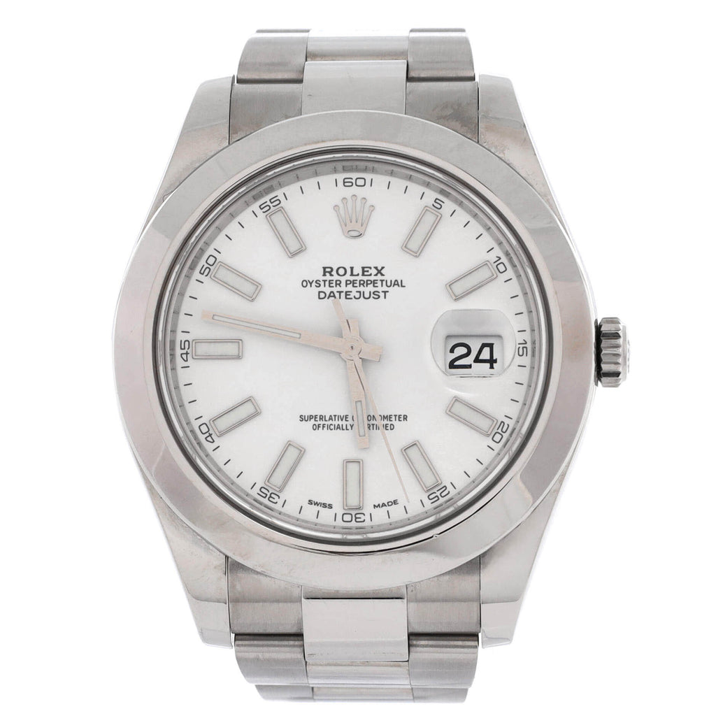 Oyster Perpetual Datejust II Automatic Watch Stainless Steel 41