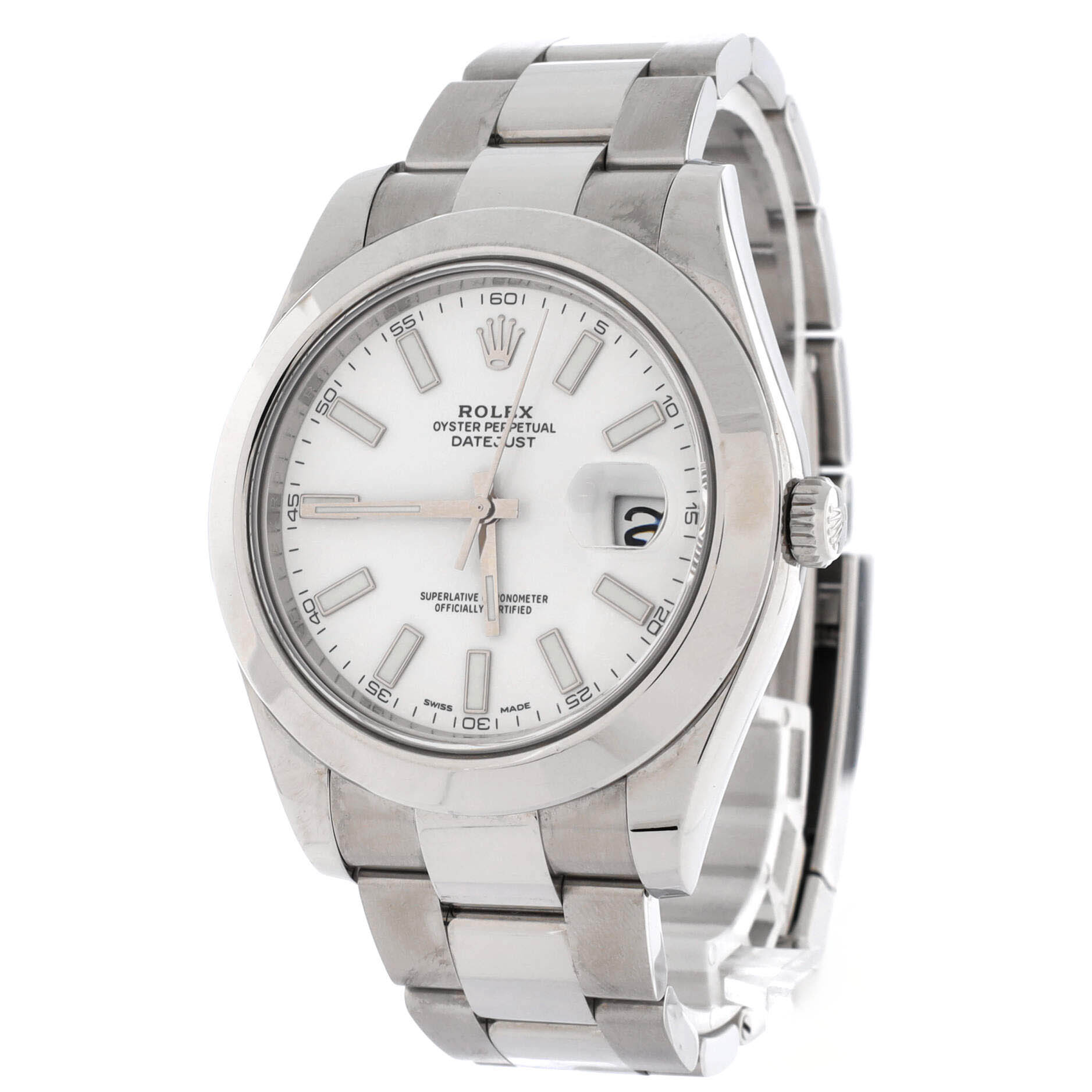 Oyster Perpetual Datejust II Automatic Watch Stainless Steel 41