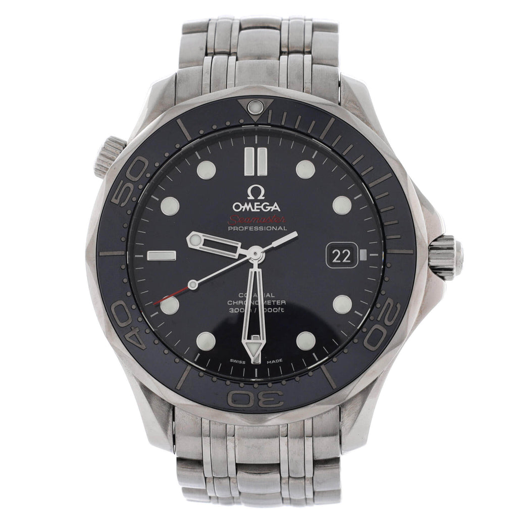 Seamaster Professional Diver 300M Co-Axial Chronometer Automatic Watch Stainless Steel 41