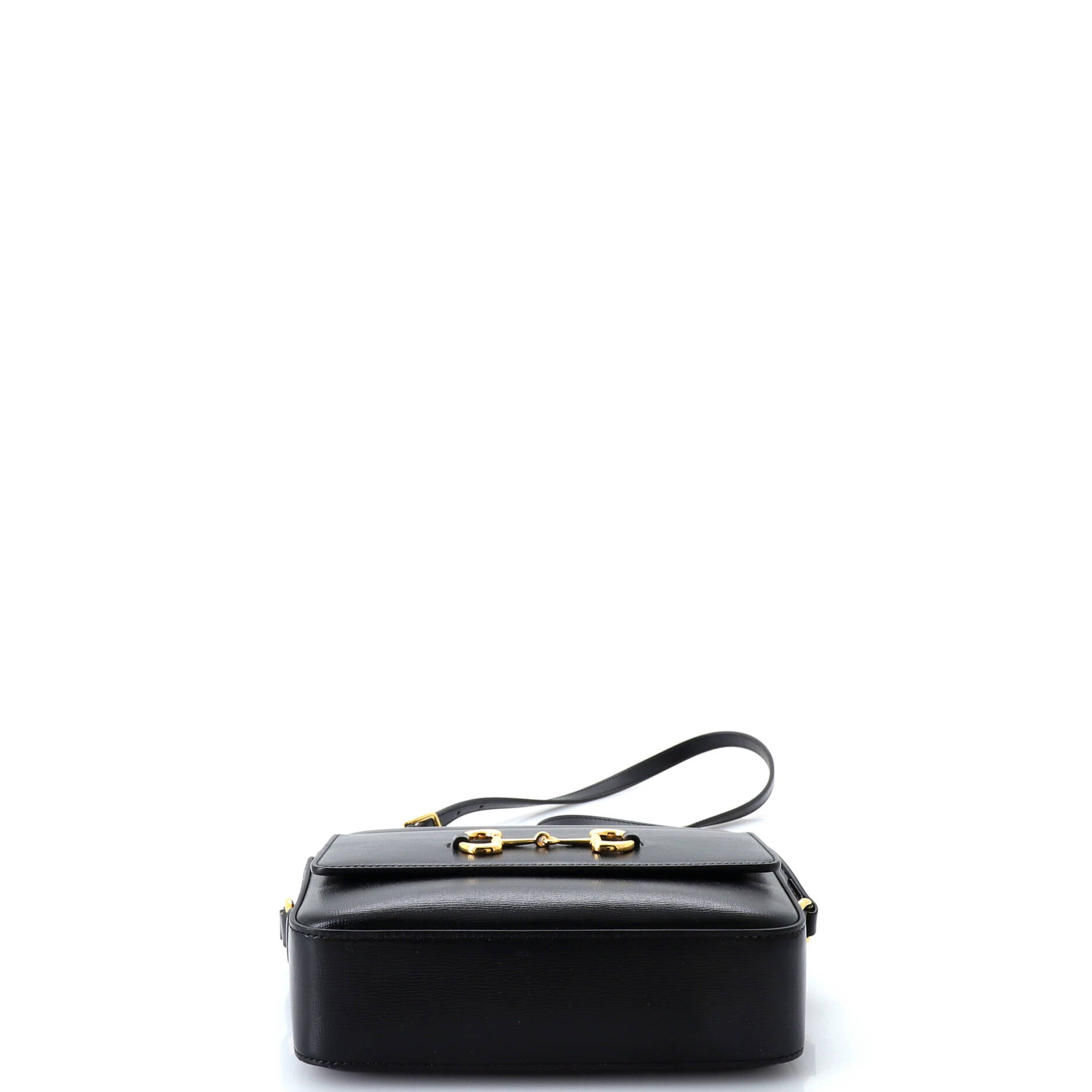Horsebit 1955 Flap Pocket Camera Bag Leather Small