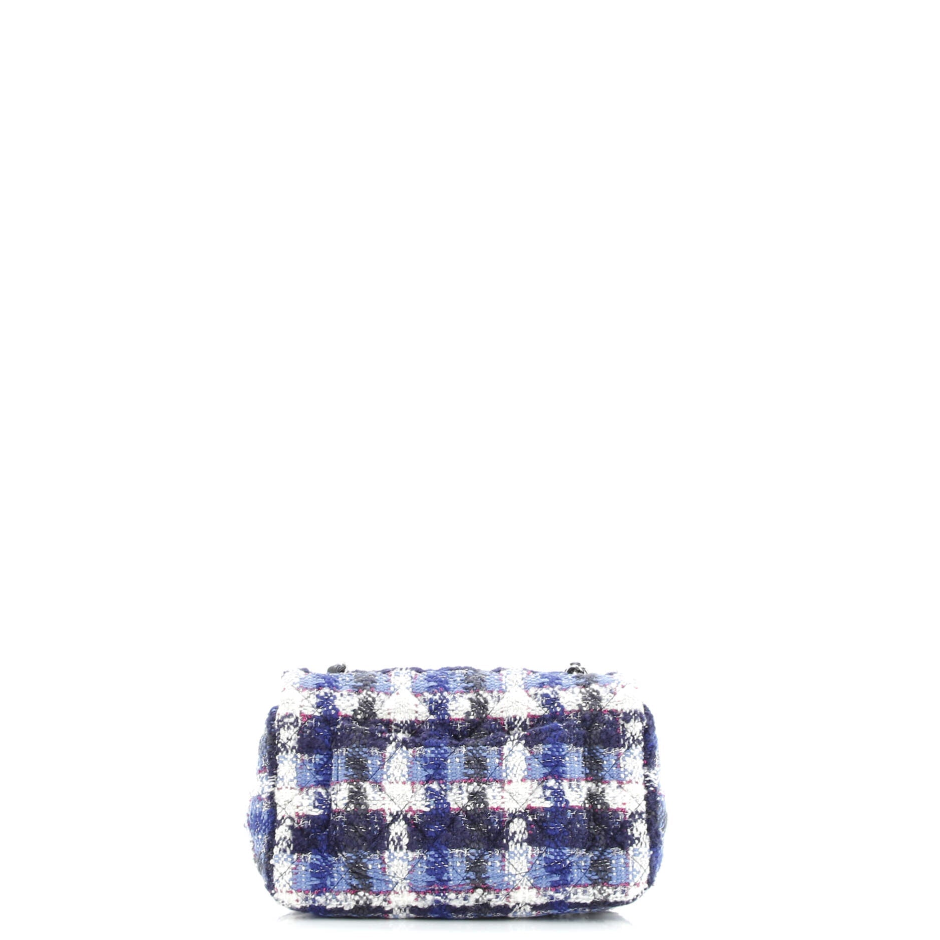 Classic Single Flap Bag Quilted Tweed Mini