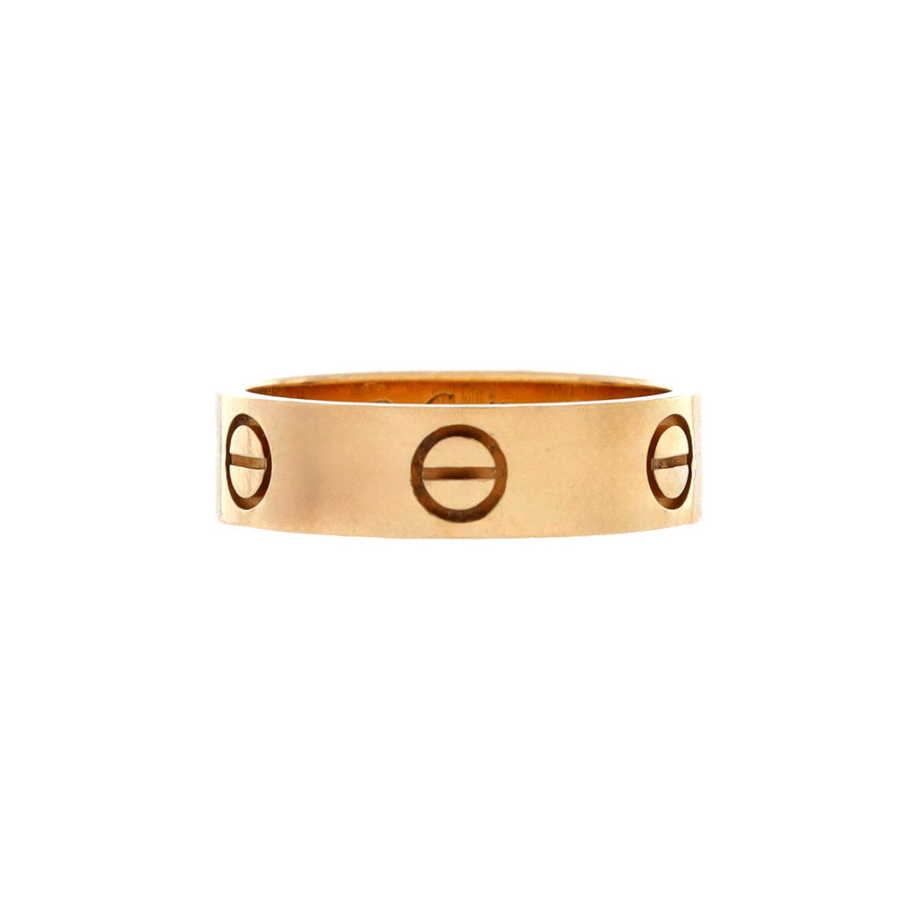 Love Band Ring 18K Yellow Gold