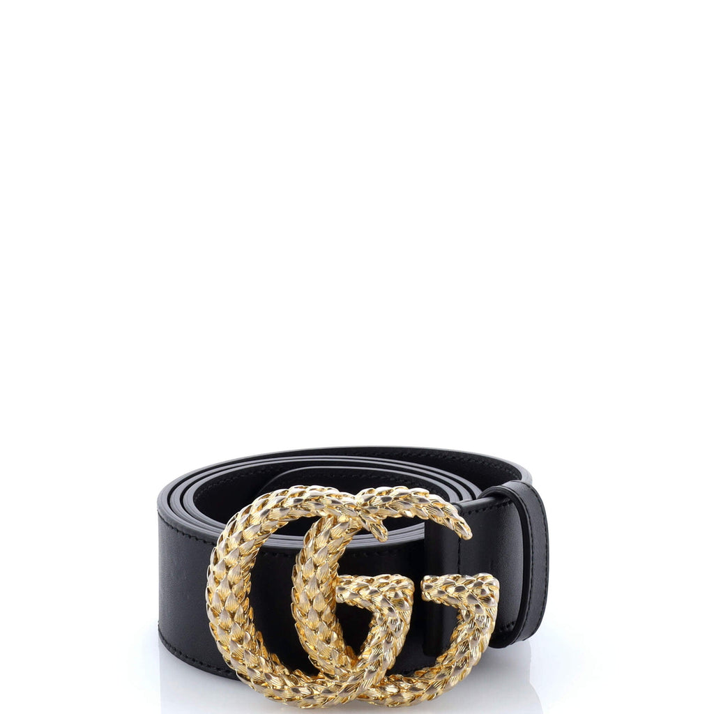 Scales GG Marmont Belt Leather Wide
