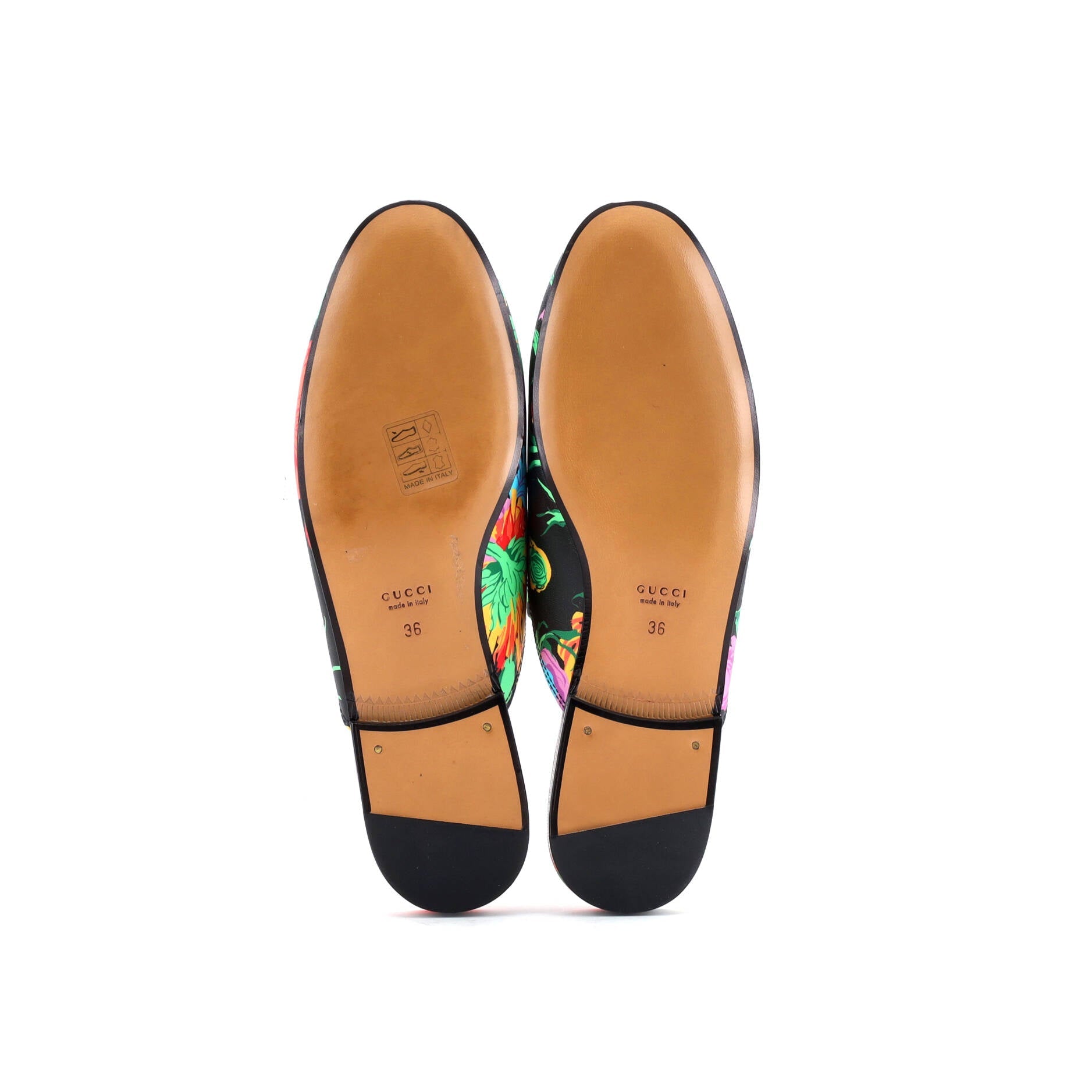 Women's Princetown Mules Printed Leather