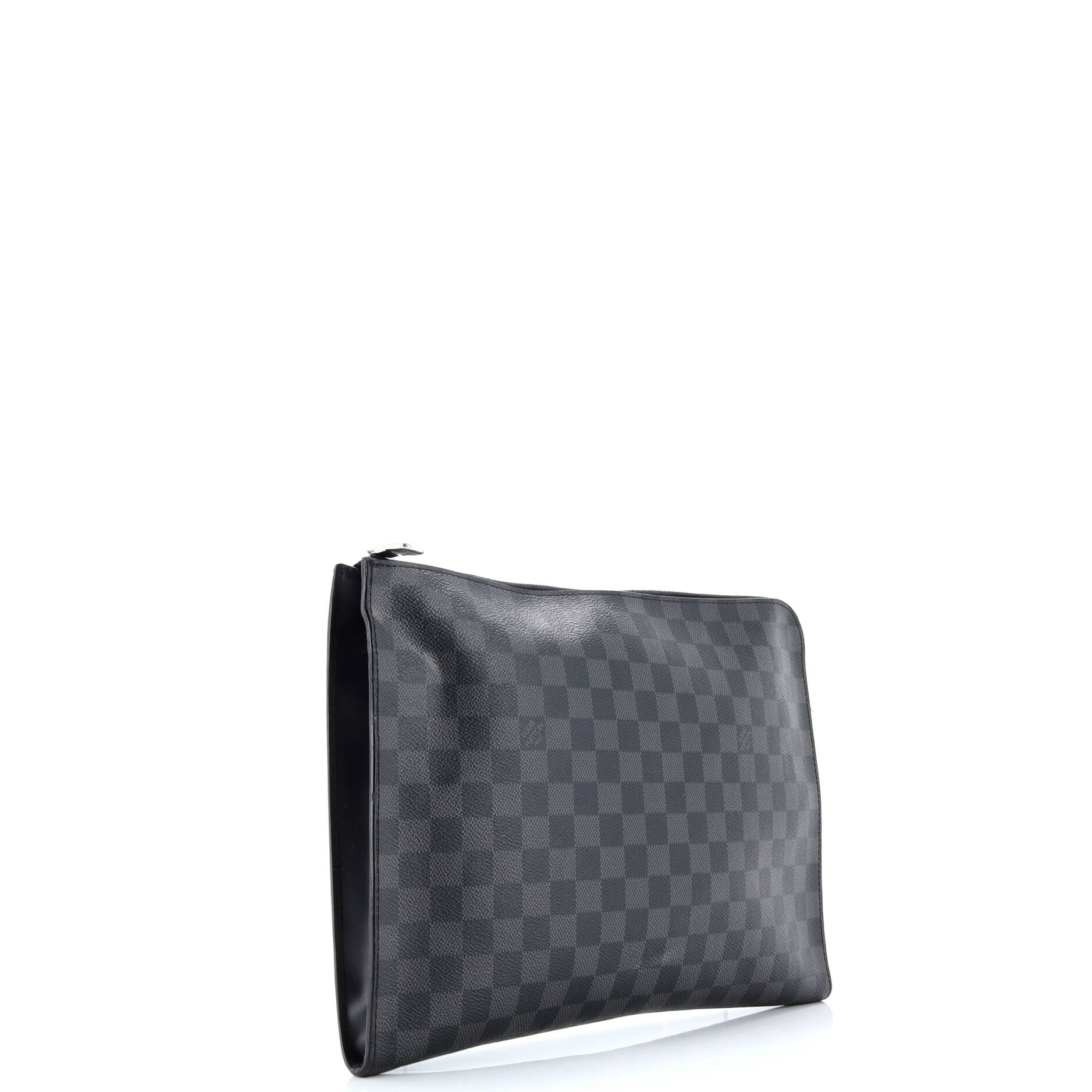 Zip Around Pochette Jour Damier Graphite GM