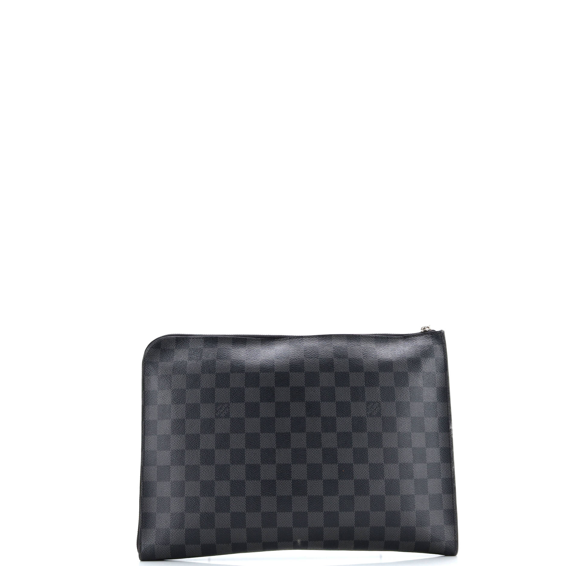 Zip Around Pochette Jour Damier Graphite GM