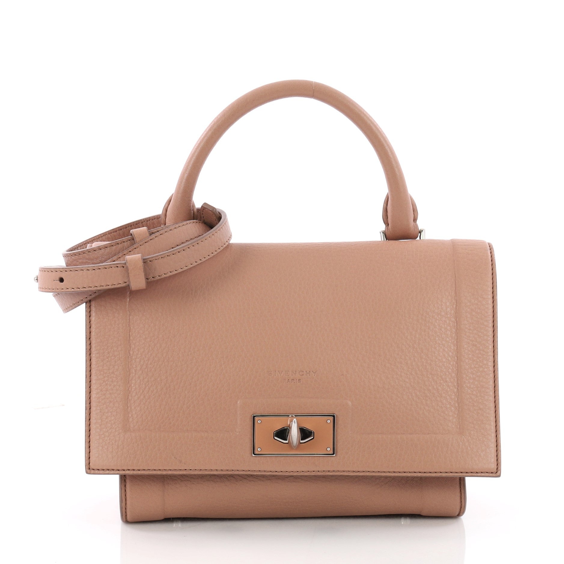Shark Convertible Satchel Leather Mini