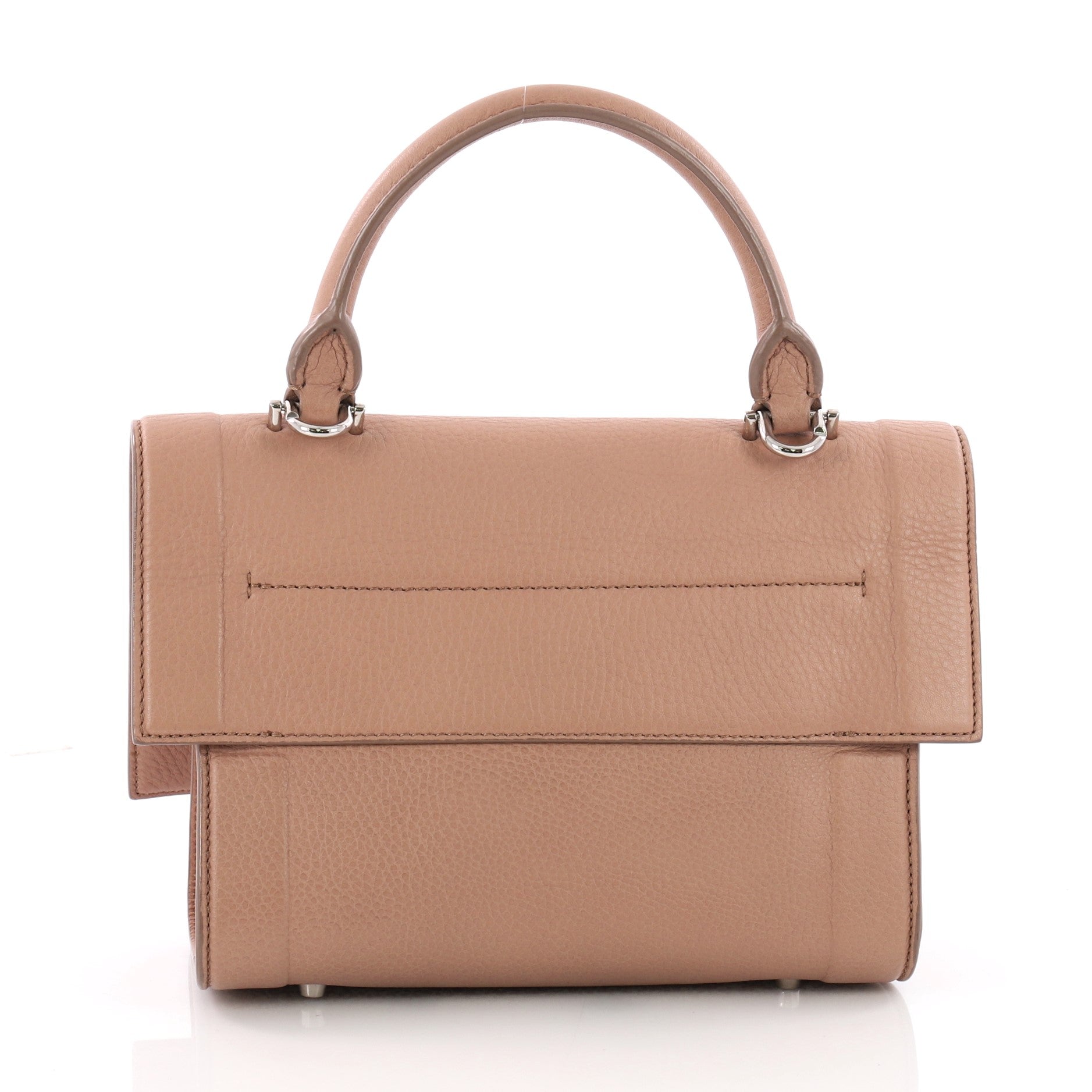 Shark Convertible Satchel Leather Mini