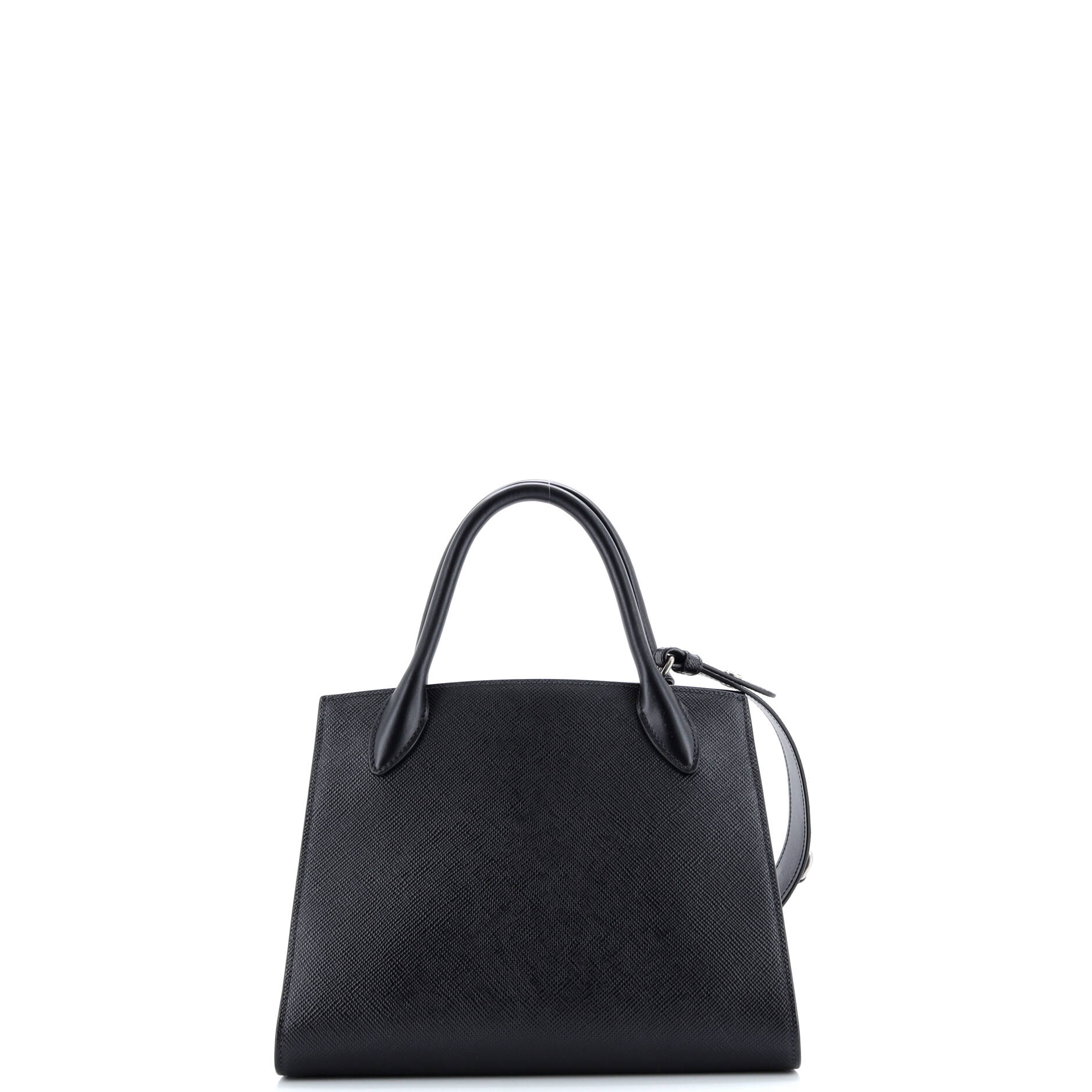 Monochrome Tote Saffiano with City Calf Small