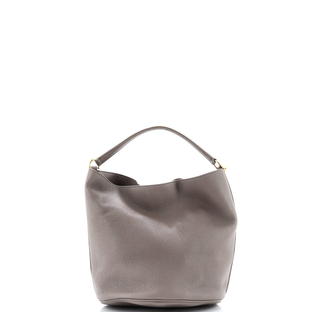 Bucket 16 Bag Leather