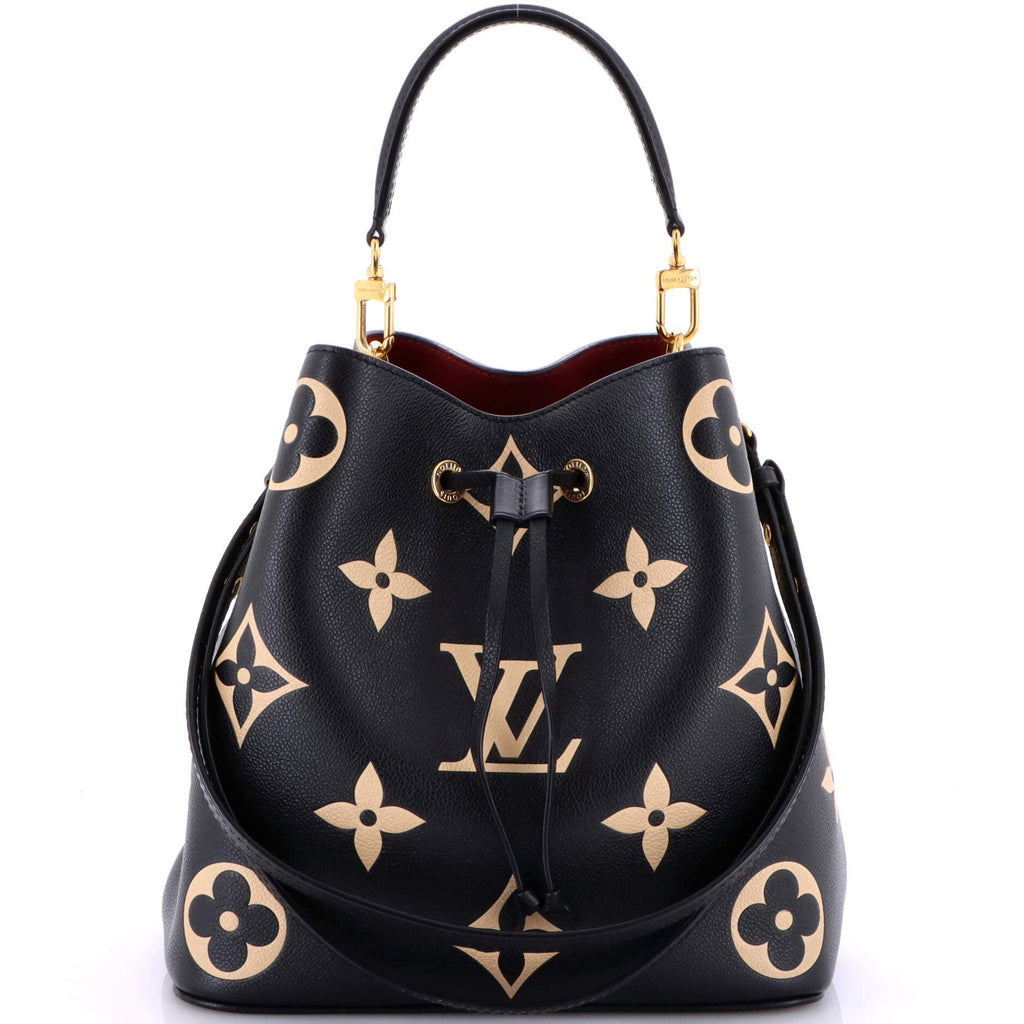 NeoNoe Handbag Bicolor Monogram Empreinte Giant MM