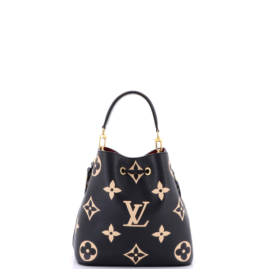 NeoNoe Handbag Bicolor Monogram Empreinte Giant MM