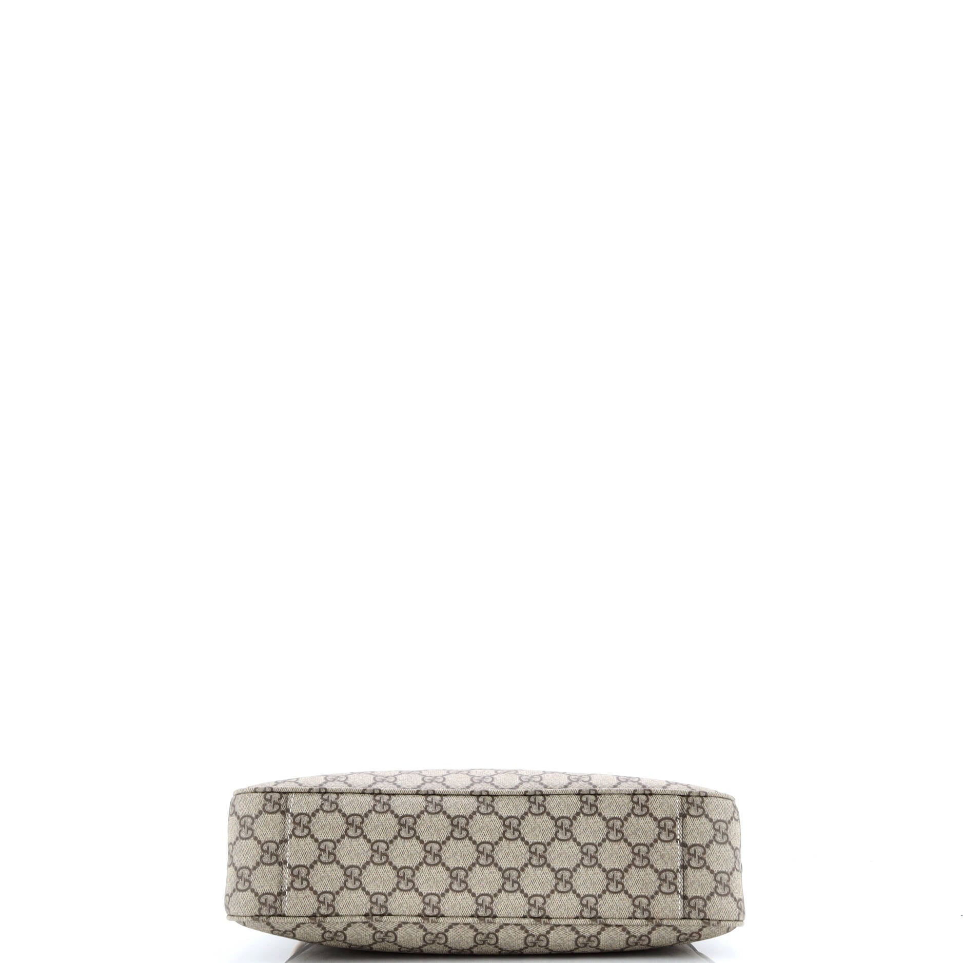 Emblem Shoulder Bag GG Coated Canvas with Leather Medium