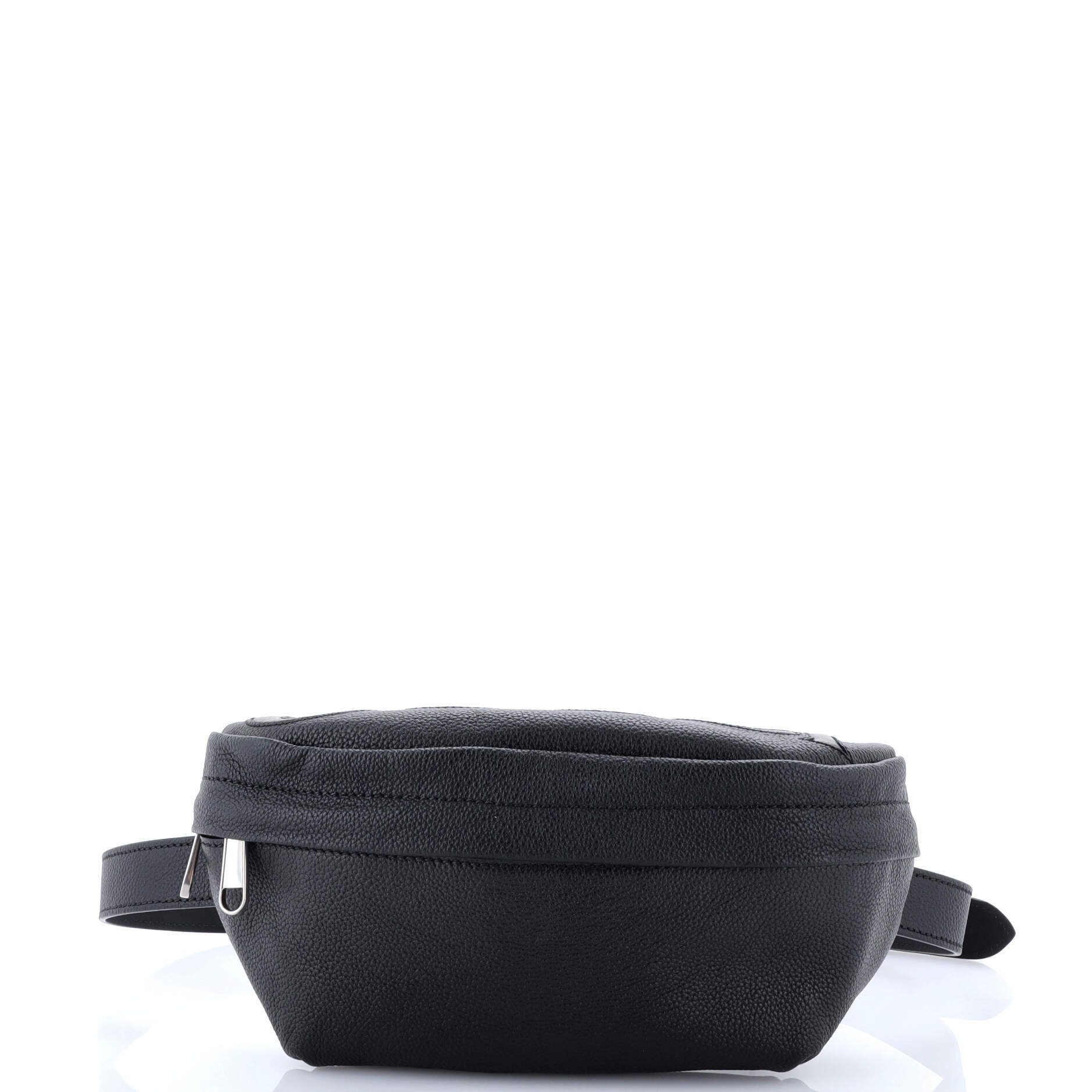 Logo Belt Bag Leather with GG Coated Canvas