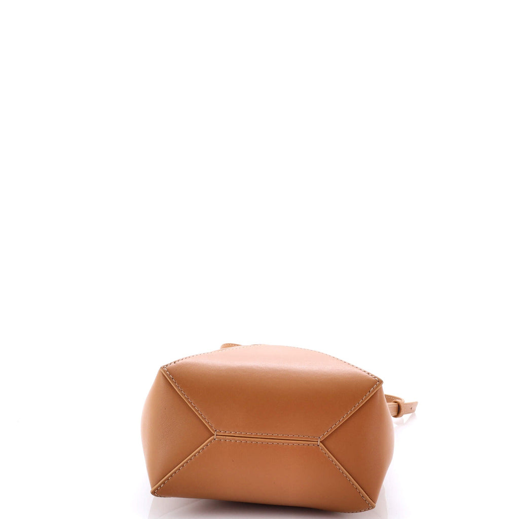 Puzzle Fold Tote Leather Mini