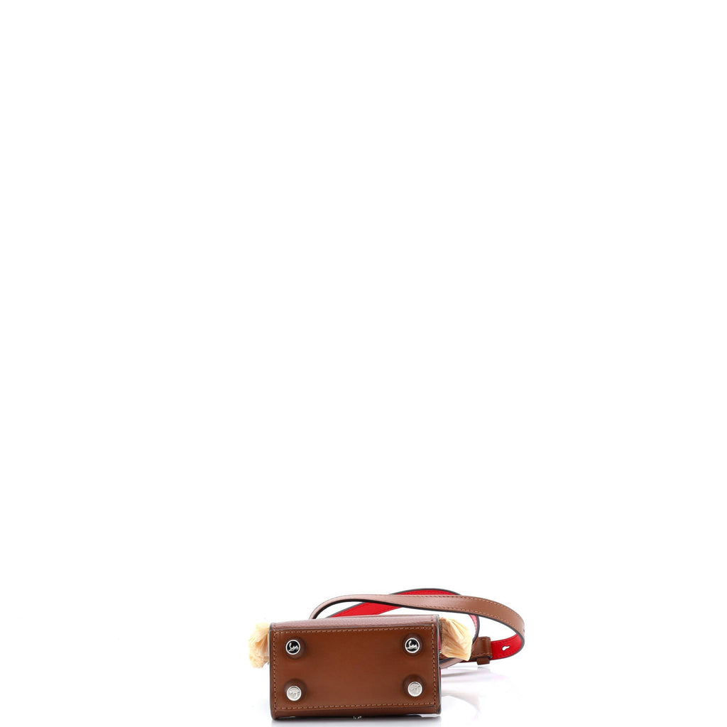 Paloma Tote Leather with Raffia Nano