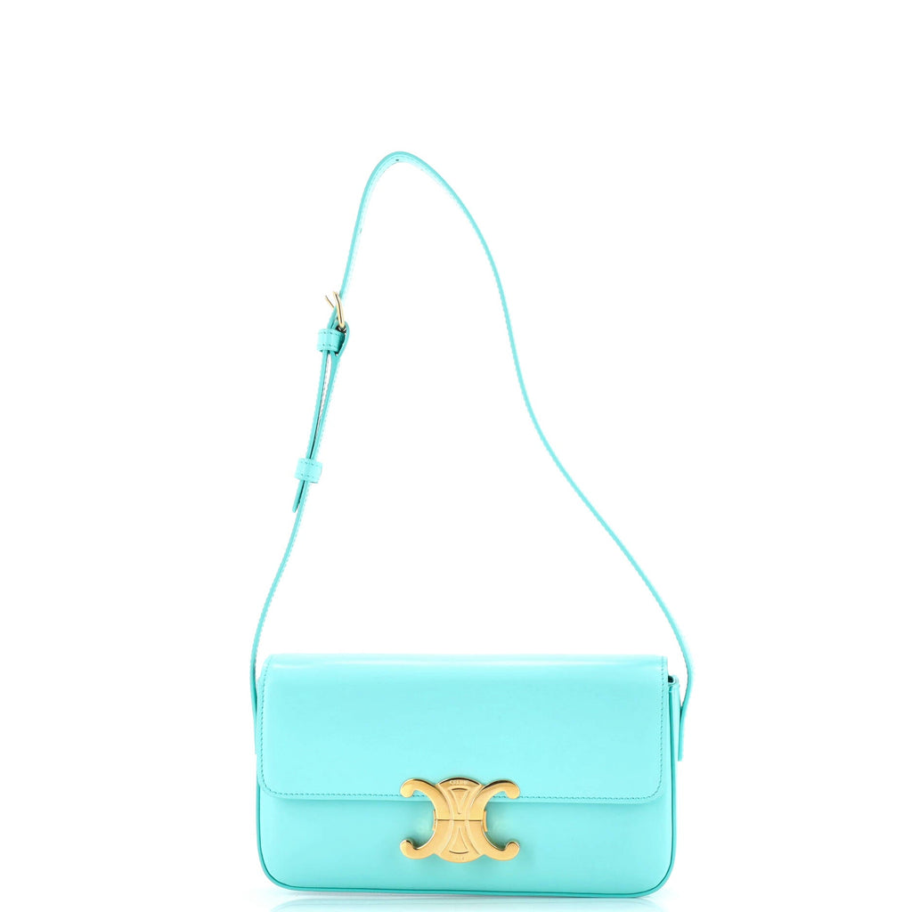 Triomphe East-West Shoulder Bag Smooth Calfskin