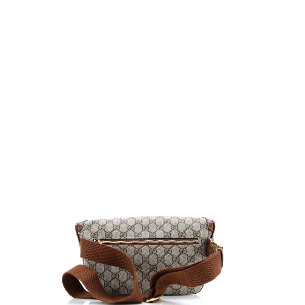 Interlocking G Patch Belt Bag GG Coated Canvas Large