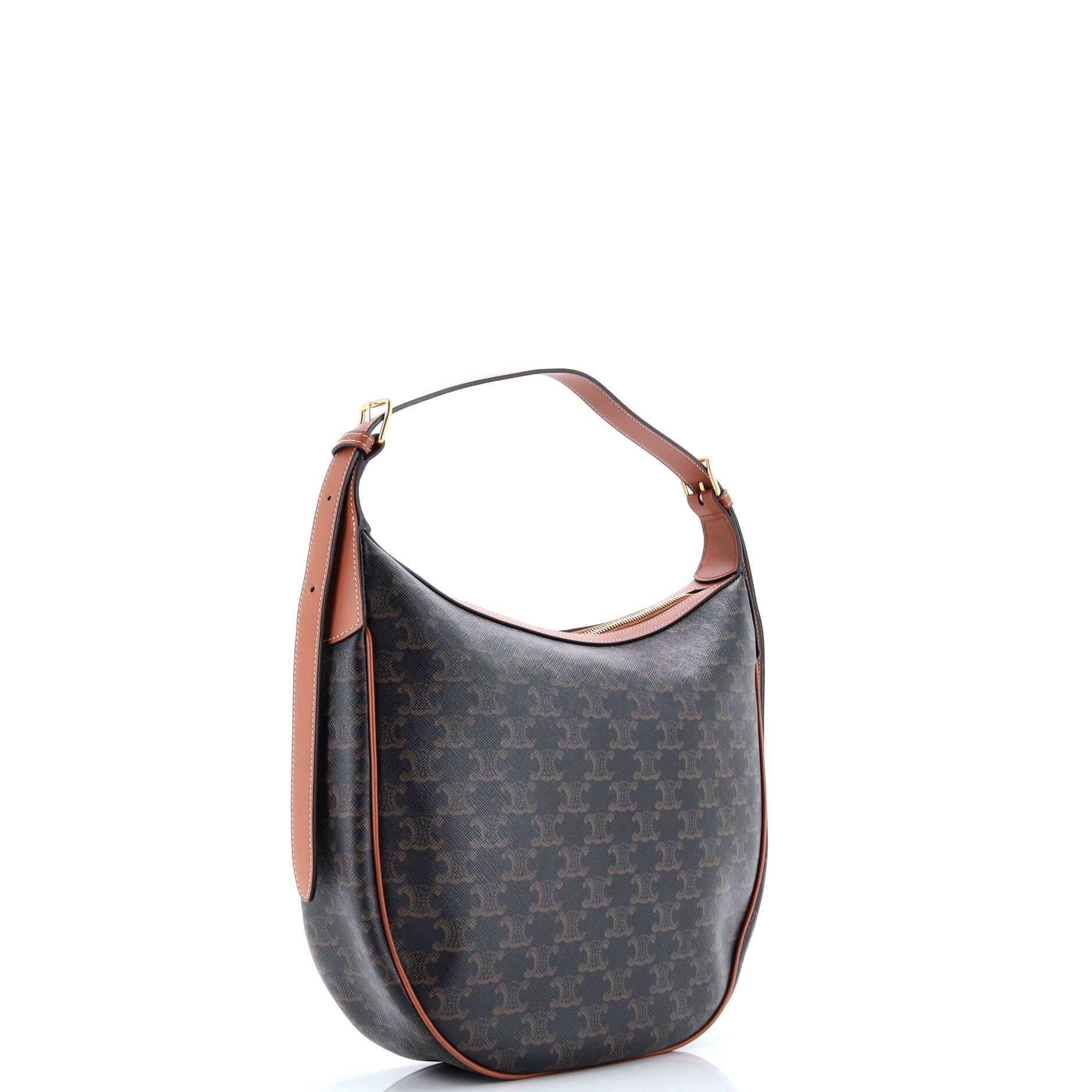 Heloise Bag Triomphe Coated Canvas Medium