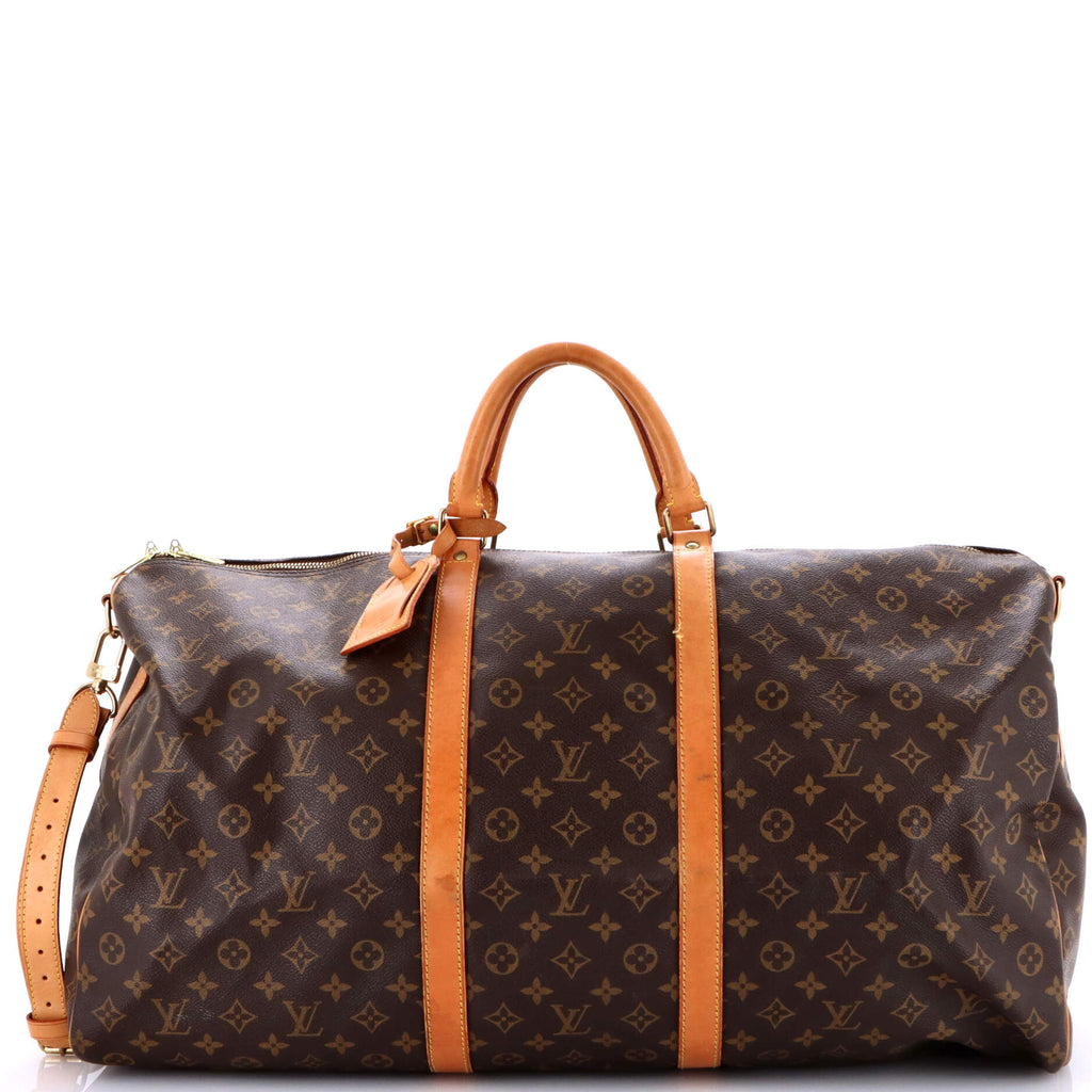 Keepall Bandouliere Bag Monogram Canvas 60