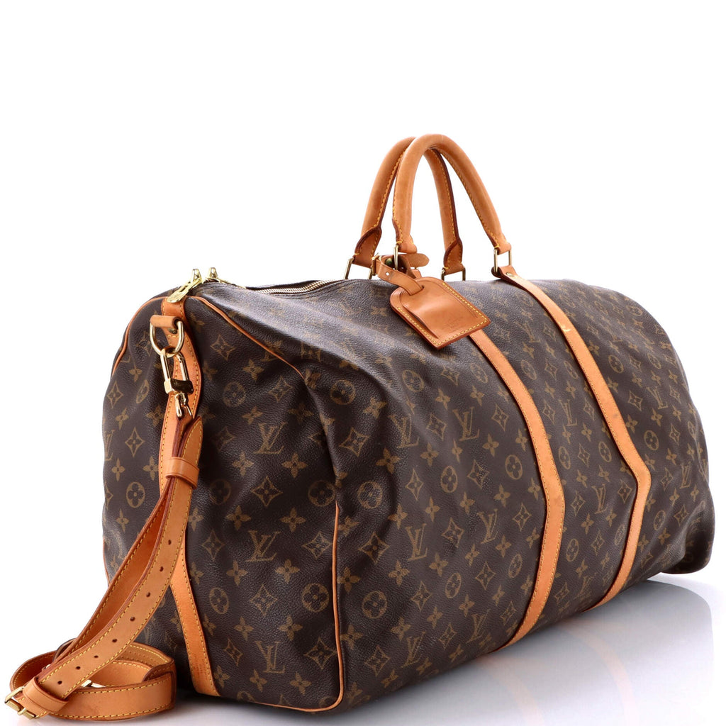 Keepall Bandouliere Bag Monogram Canvas 60