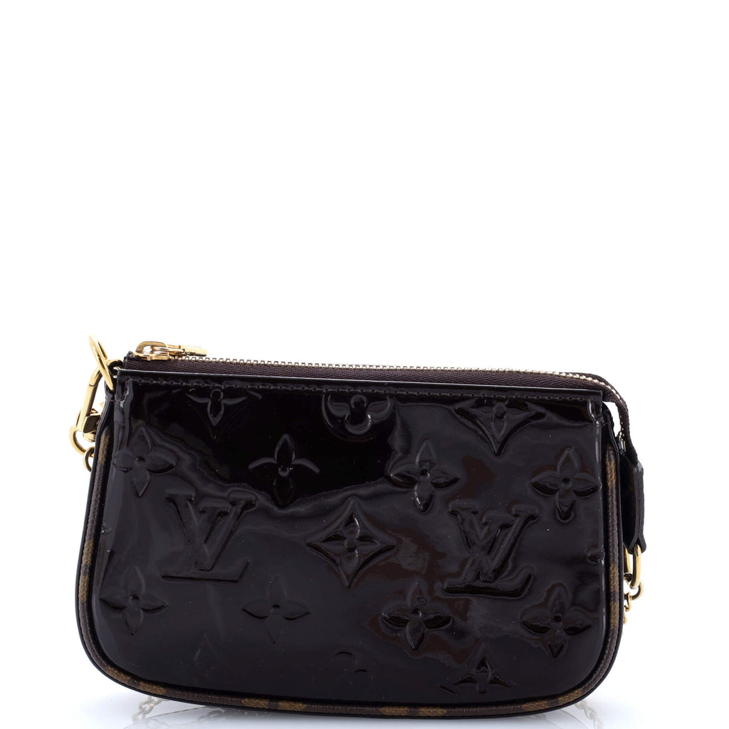 Pochette Accessoires Monogram Vernis with Monogram Canvas Mini