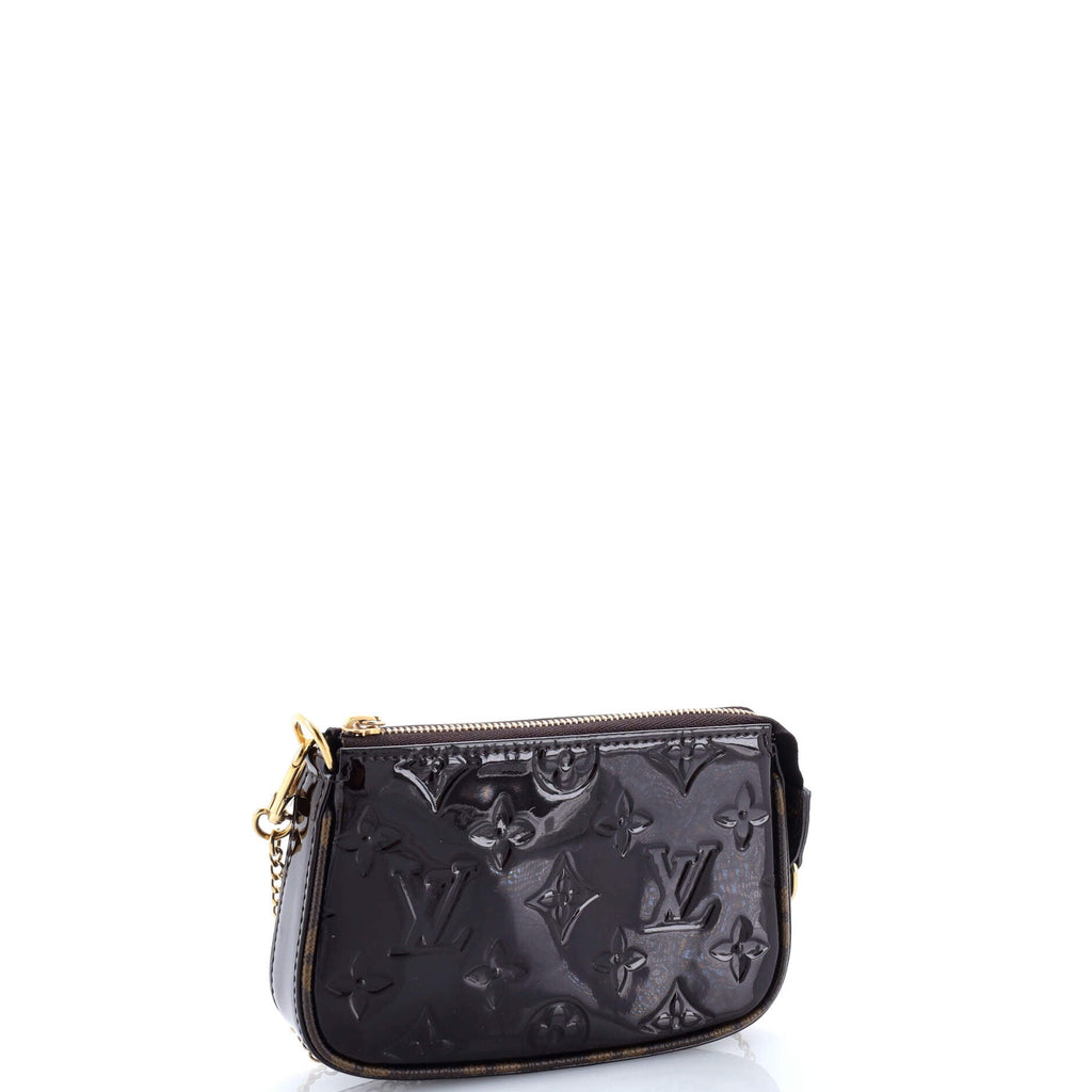 Pochette Accessoires Monogram Vernis with Monogram Canvas Mini