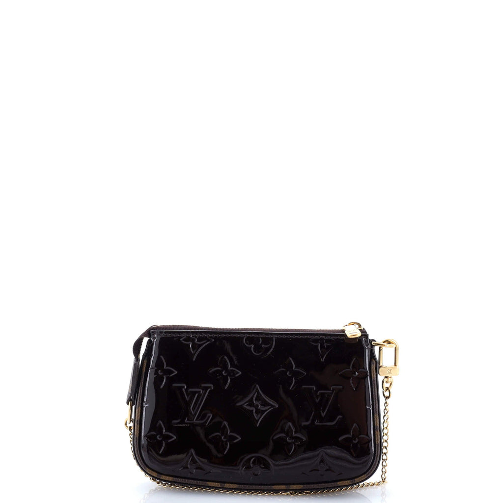 Pochette Accessoires Monogram Vernis with Monogram Canvas Mini