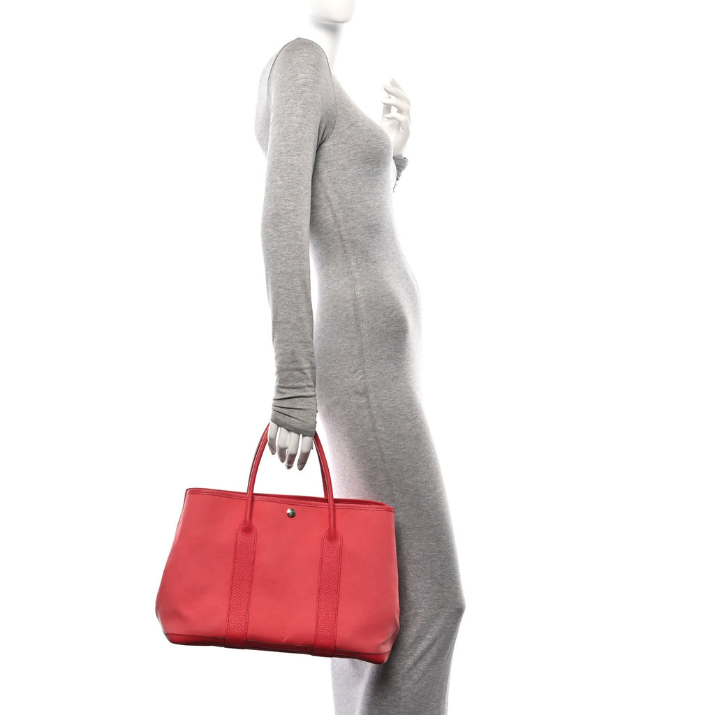 Toile Negonda Garden Party Tote 36 MM Bougainvillea