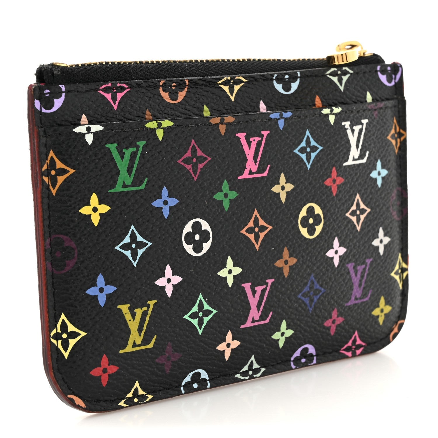 Monogram Multicolor Key Pouch Black Grenade